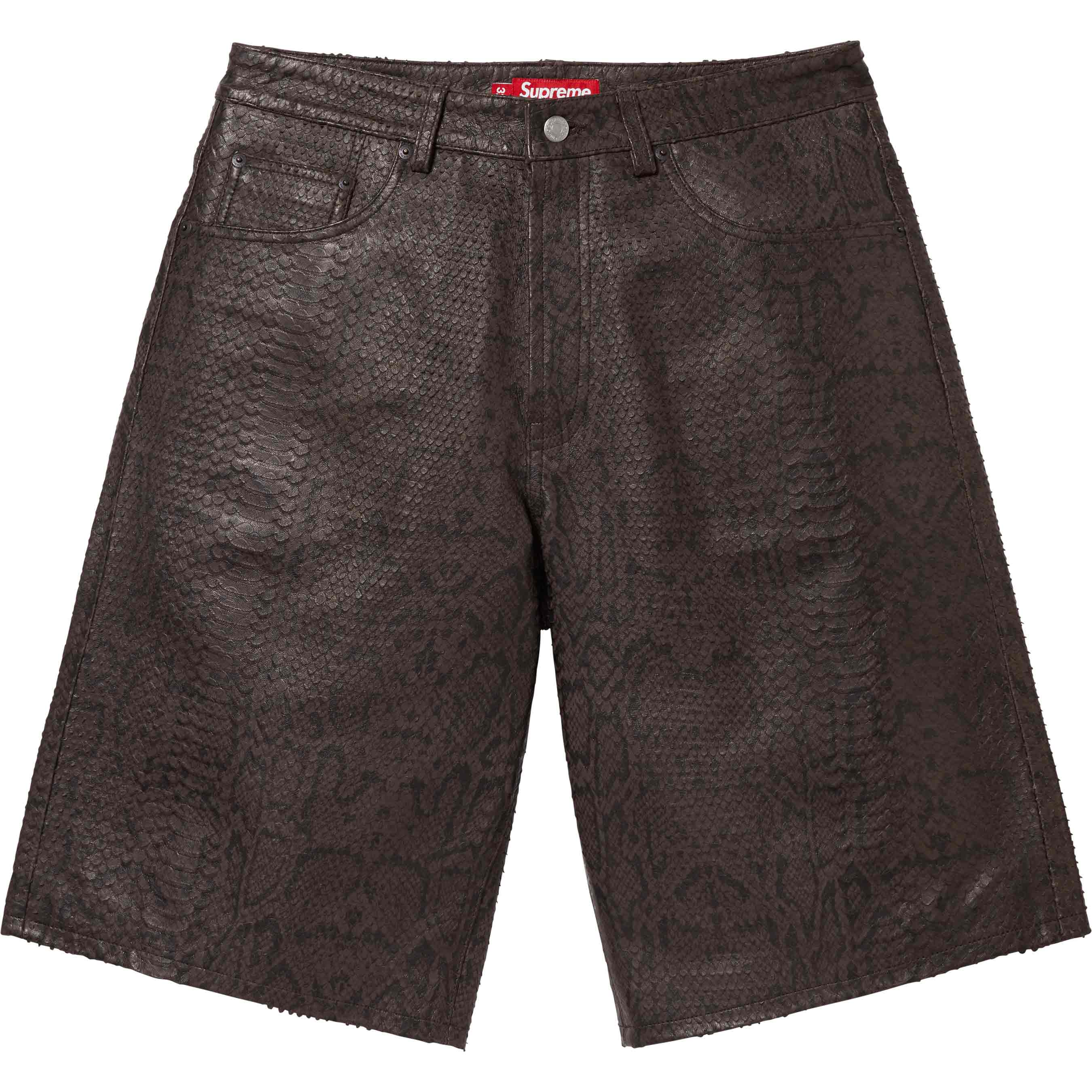 Baggy Leather Short