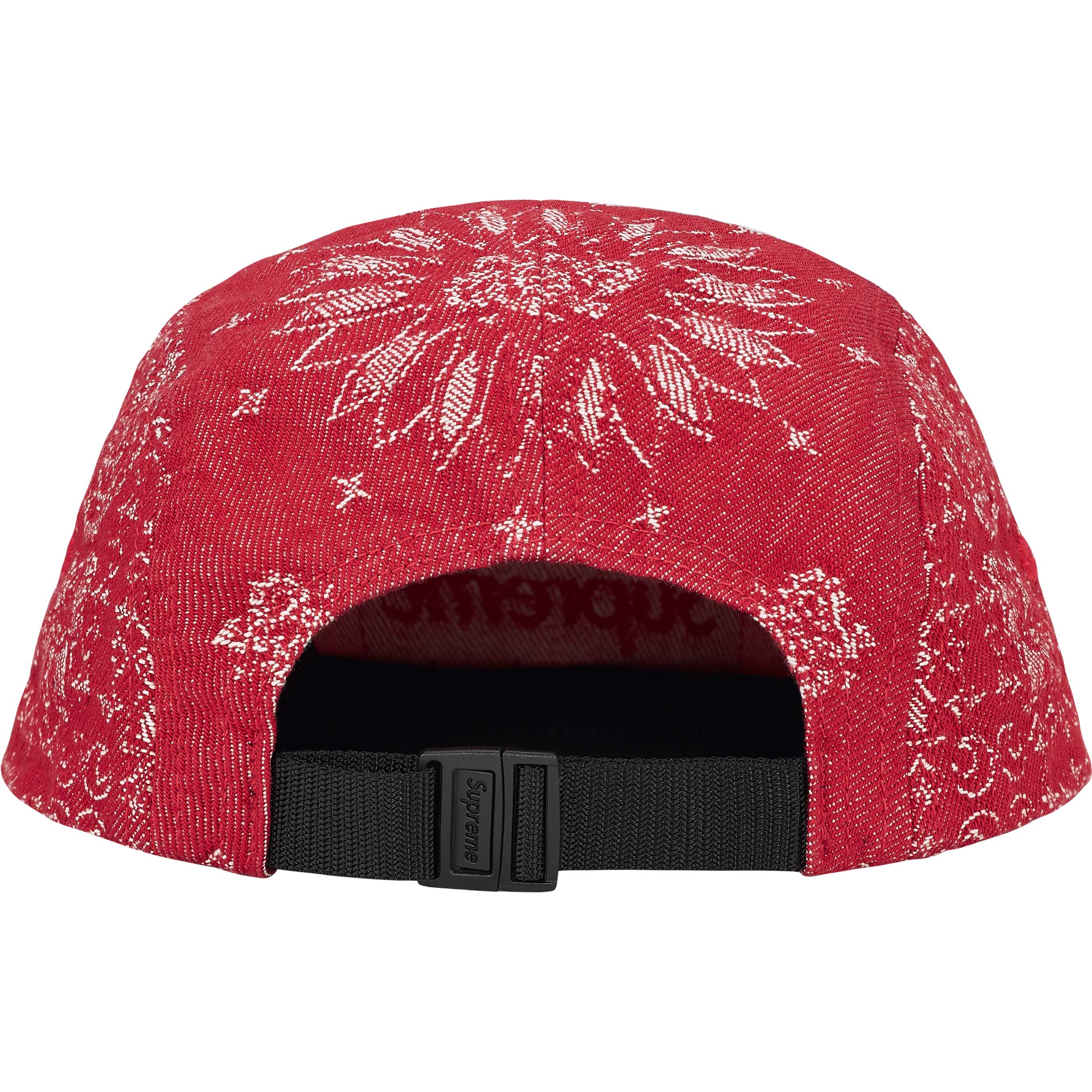 Bandana Jacquard Denim Camp Cap