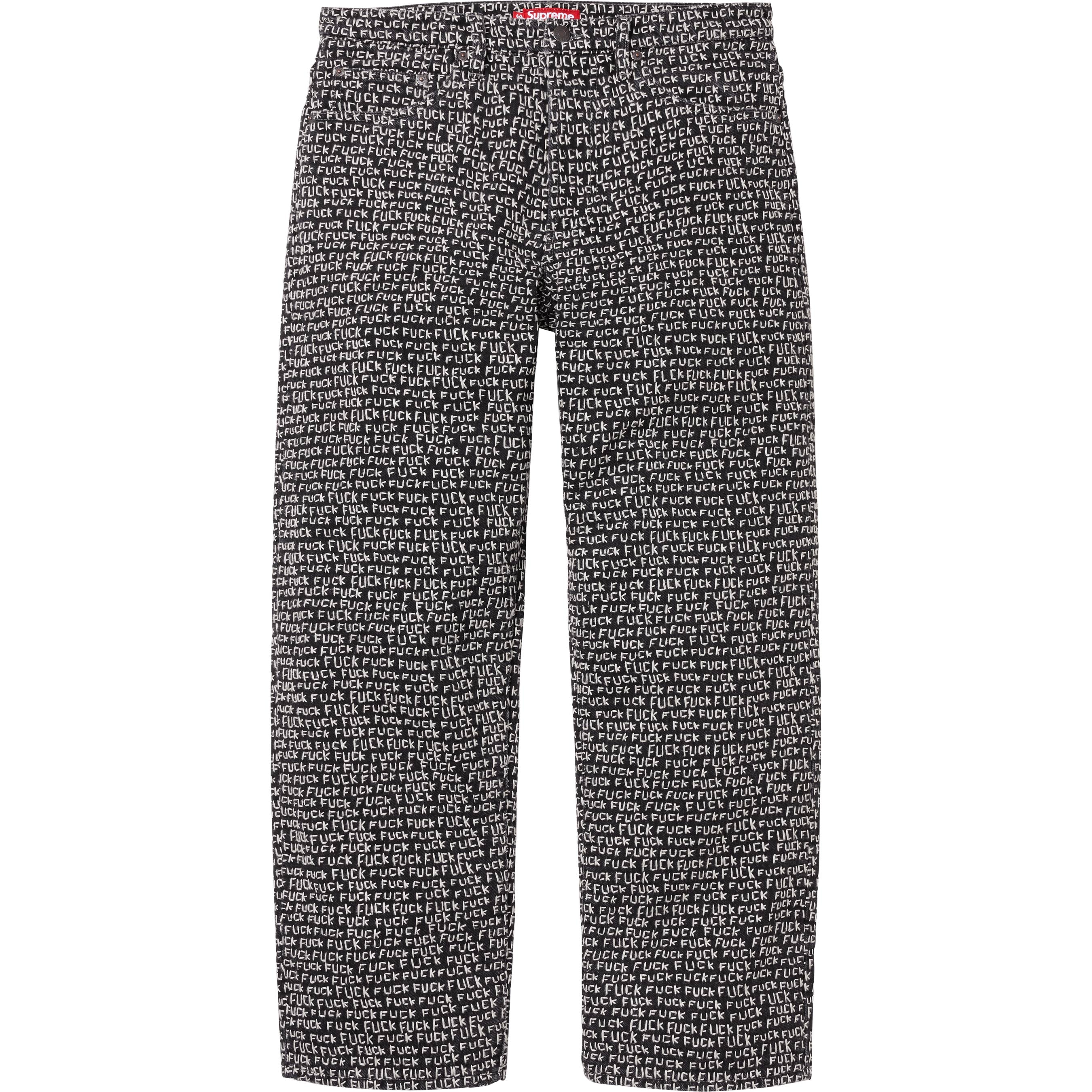 Fuck Stitch Loose Fit Jean