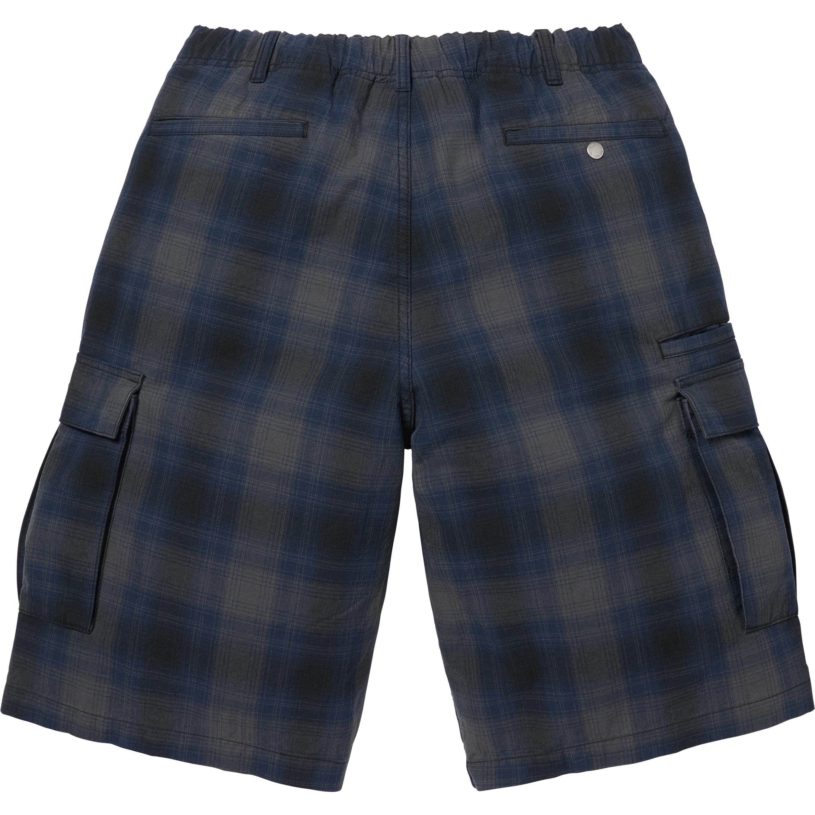 Shadow Plaid Cargo Short