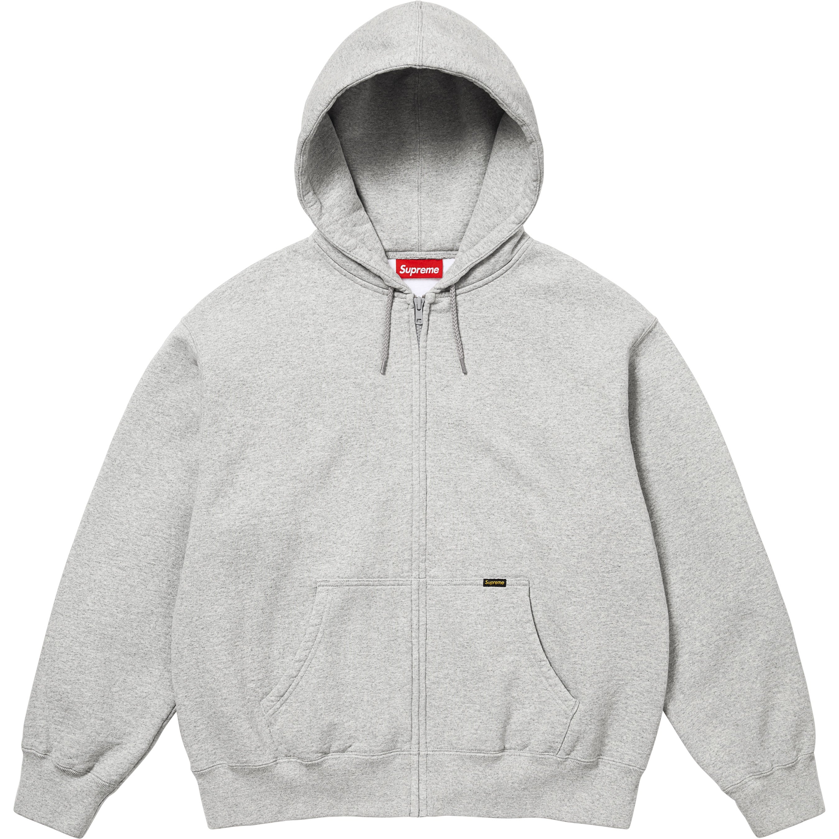 Work Zip Up Hooded Sweatshirt