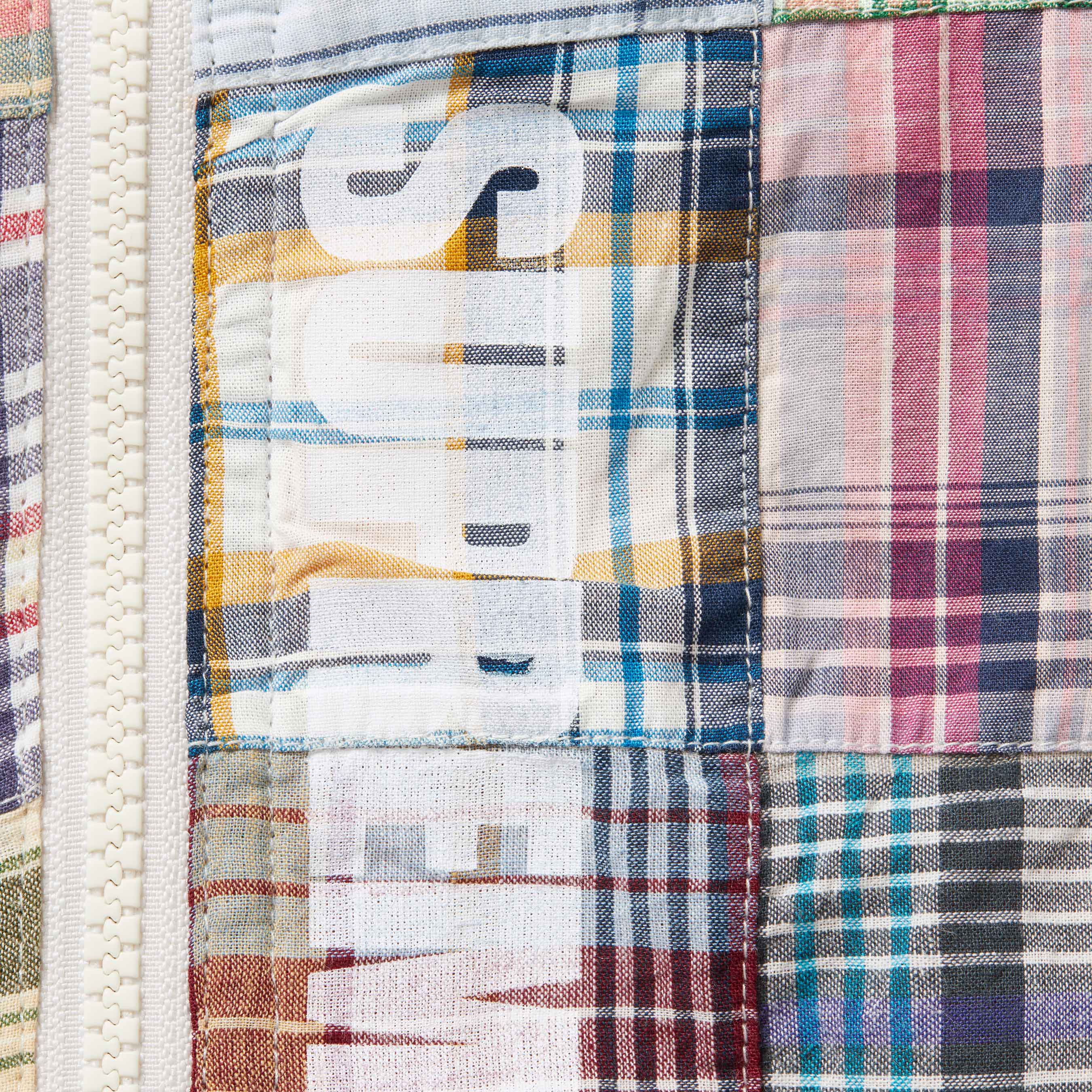 Supreme®/GOODENOUGH Patchwork Madras Full Zip Track Pant