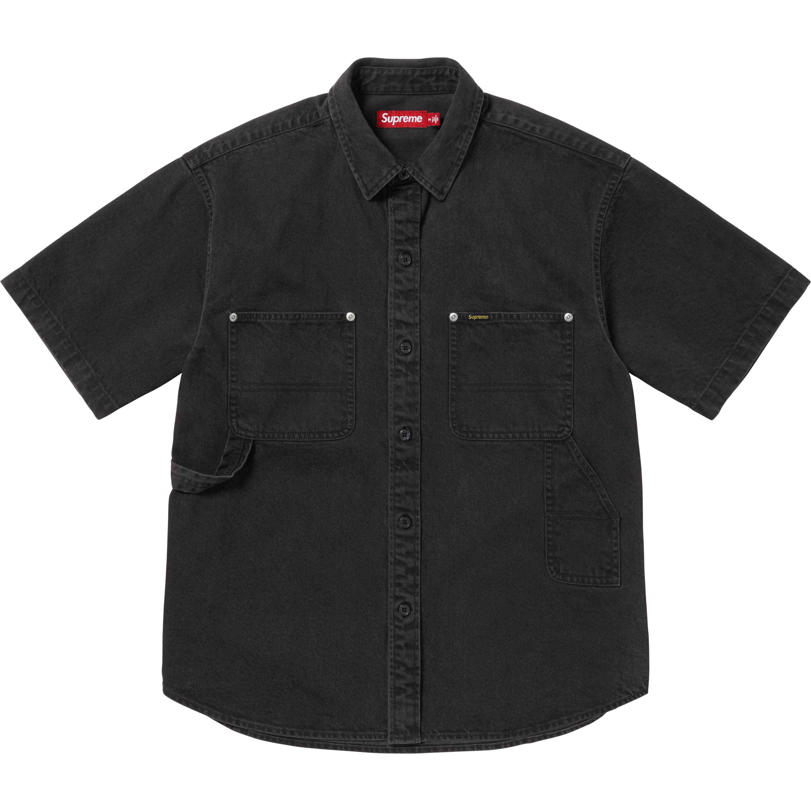 Loose Fit S/S Denim Painter Shirt