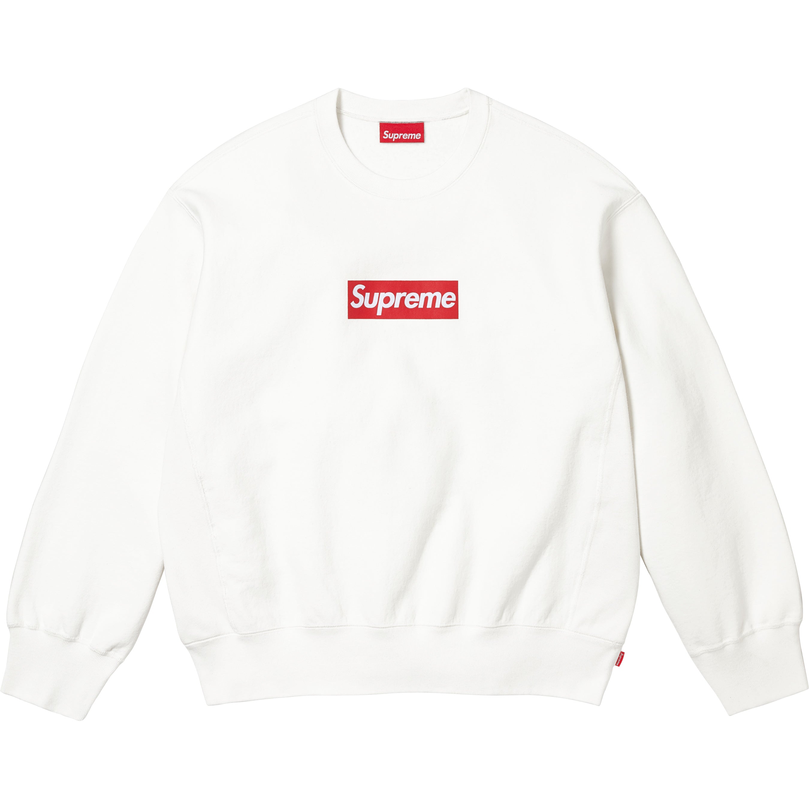 Washed Box Logo Crewneck