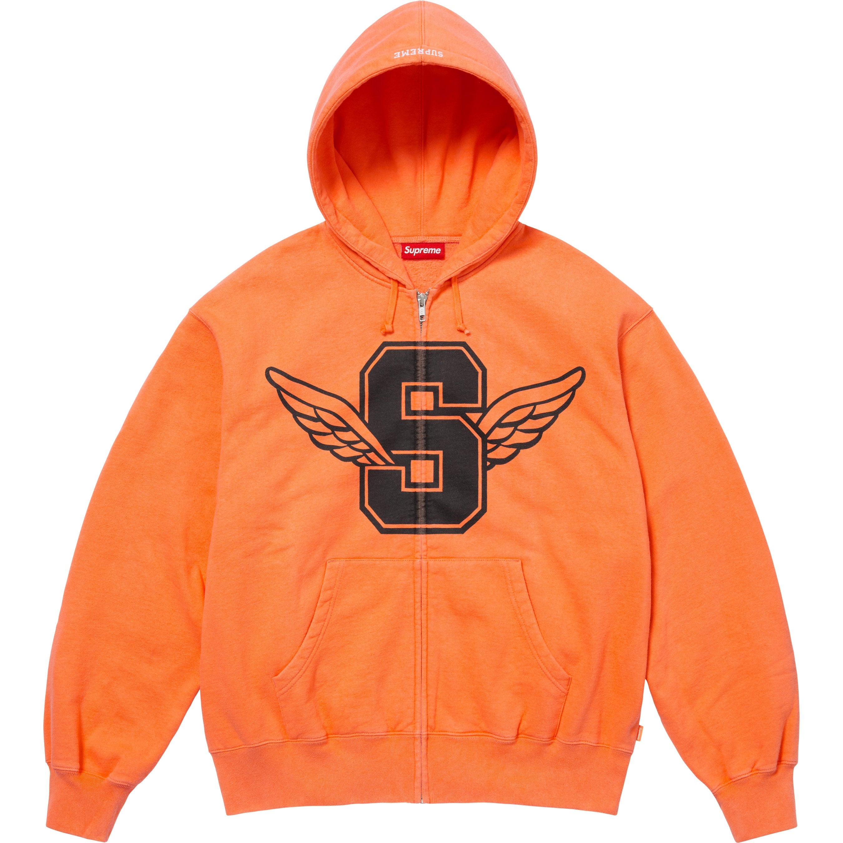 Wings Zip Up Hooded Sweatshirt