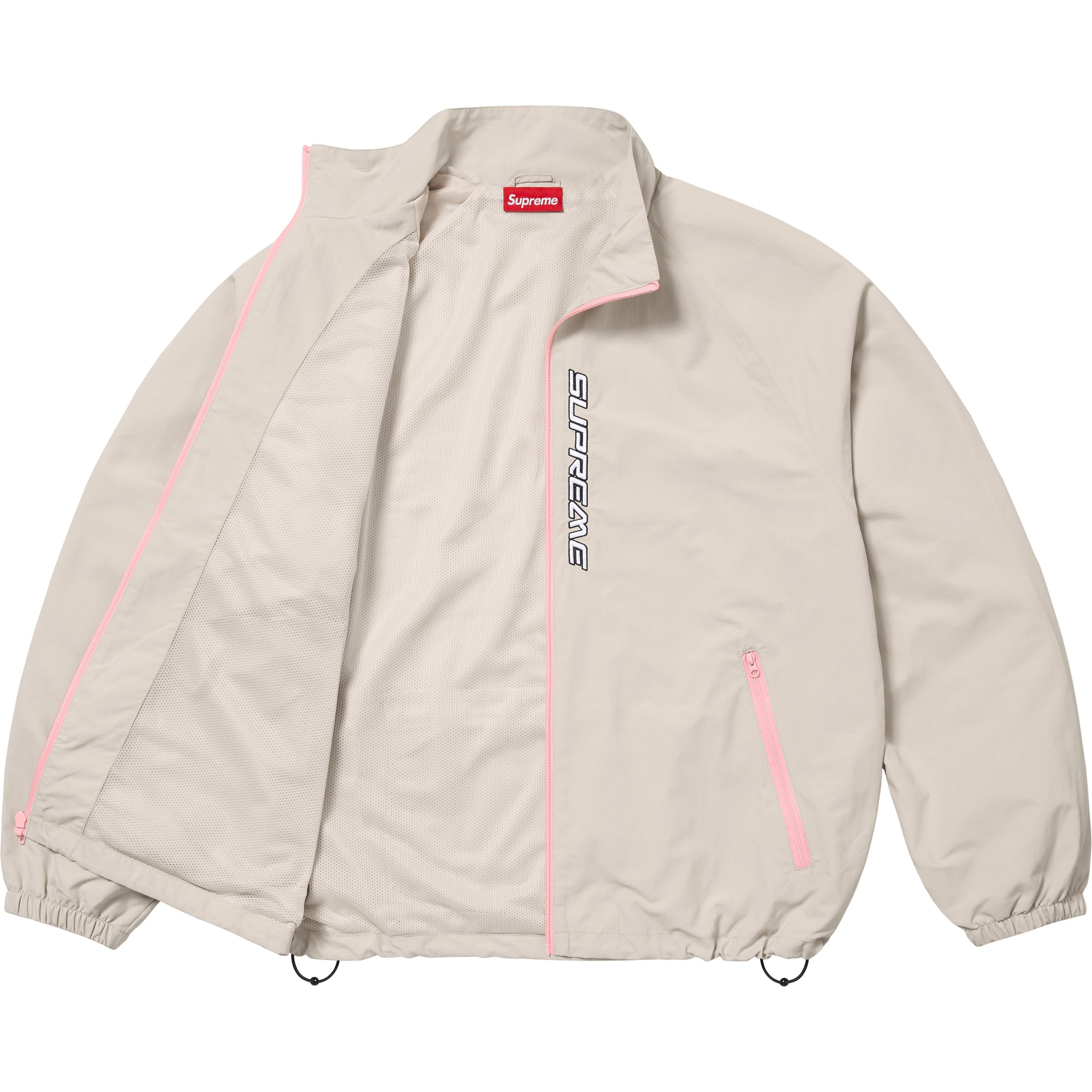 Contrast Zip Track Jacket