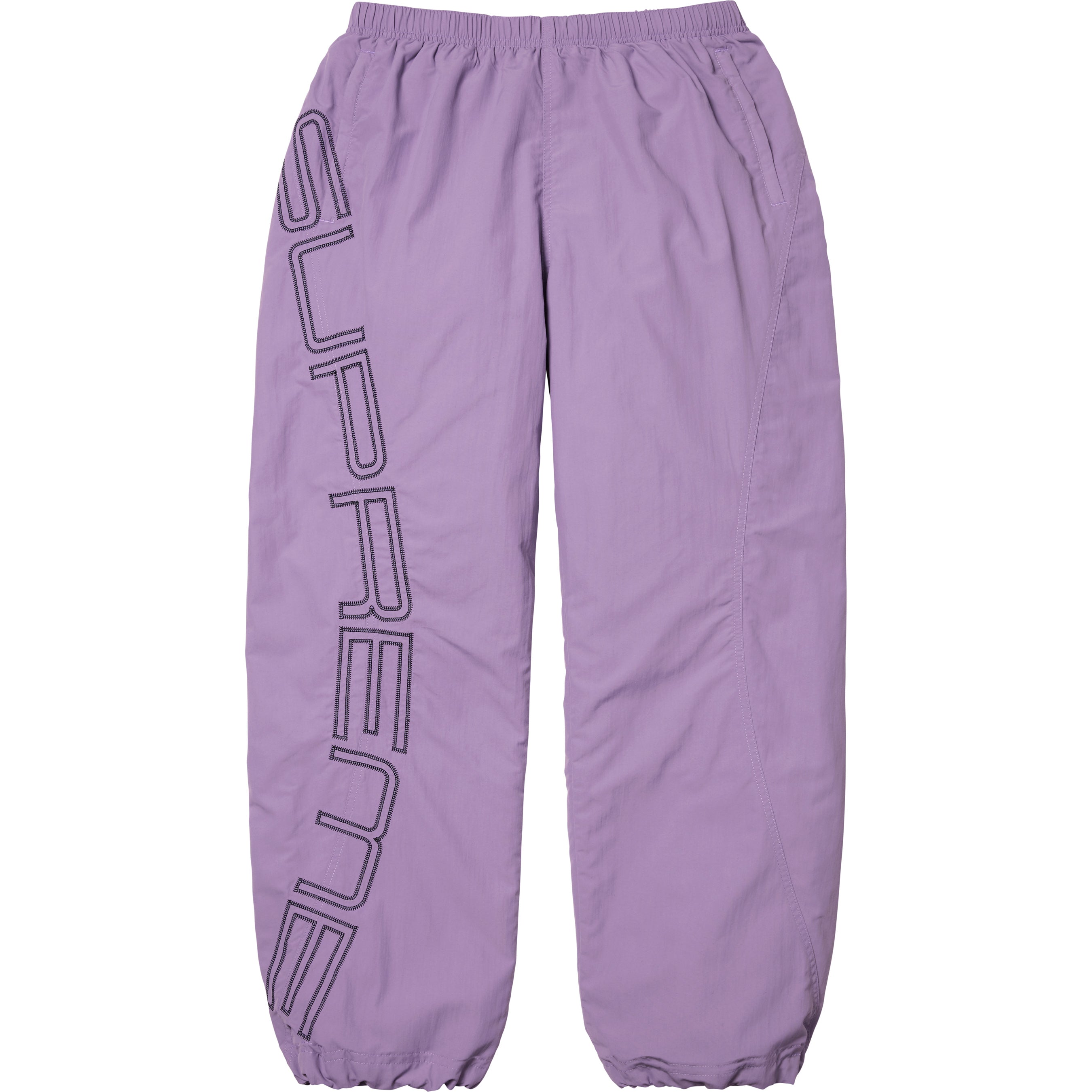Spellout Embroidered Track Pant