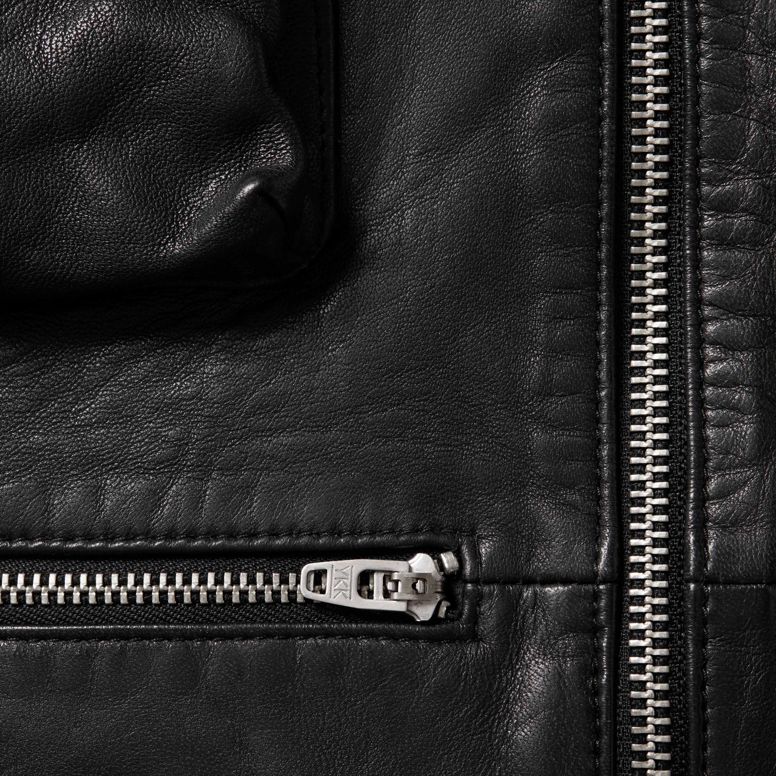 Leather Cargo Vest
