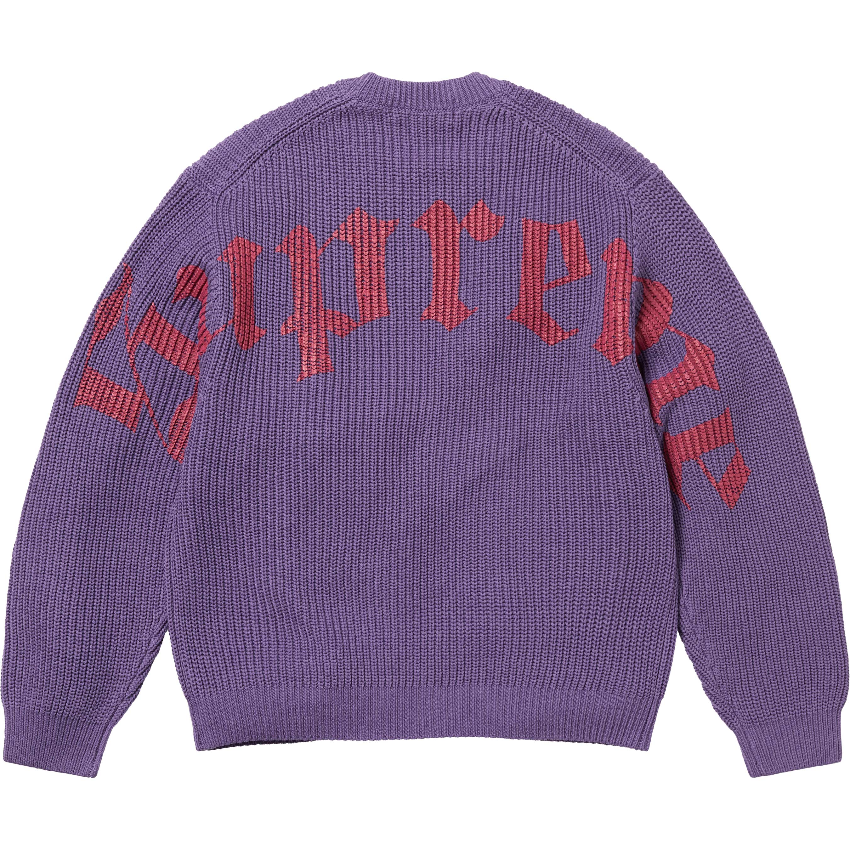 Old English Printed Sweater