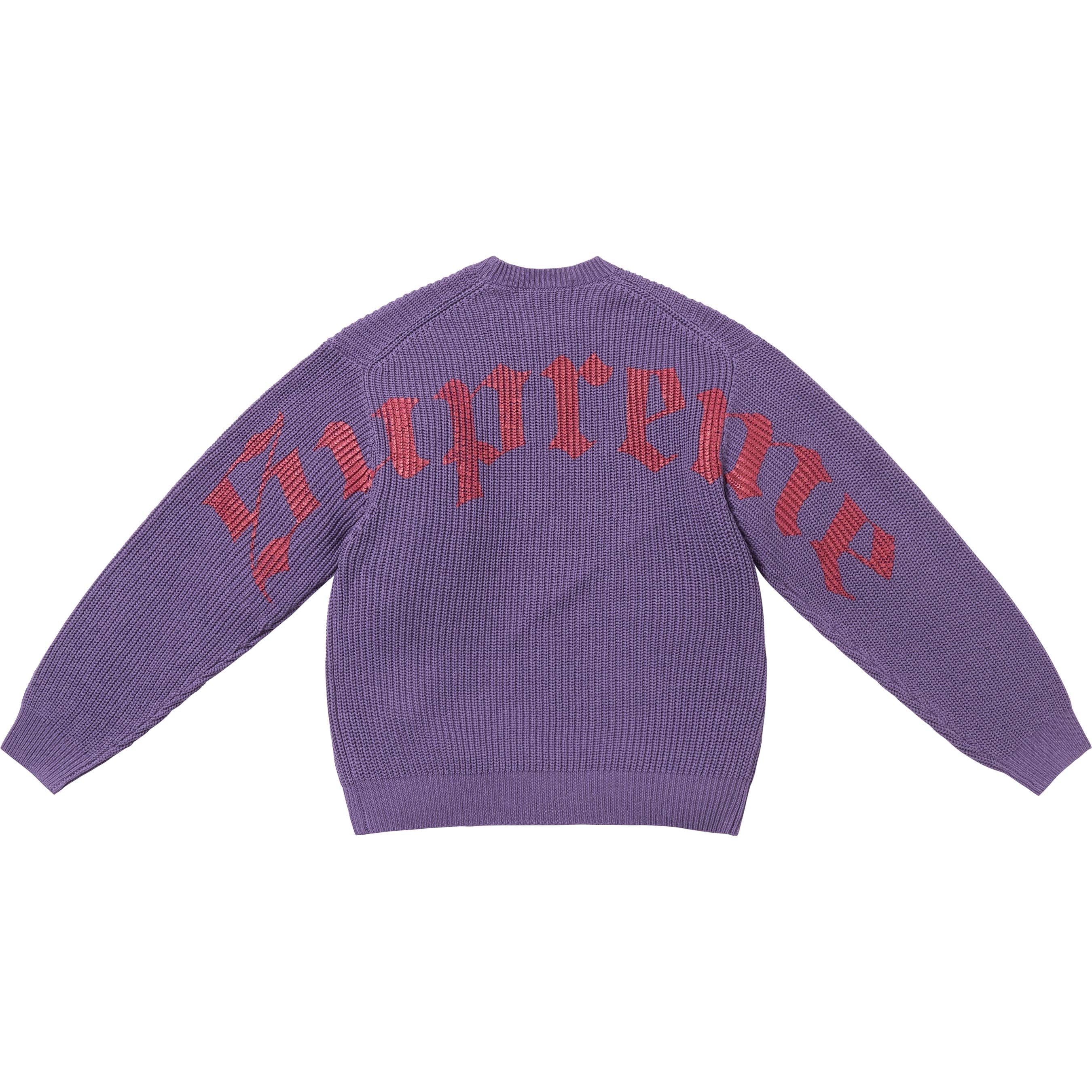Old English Printed Sweater