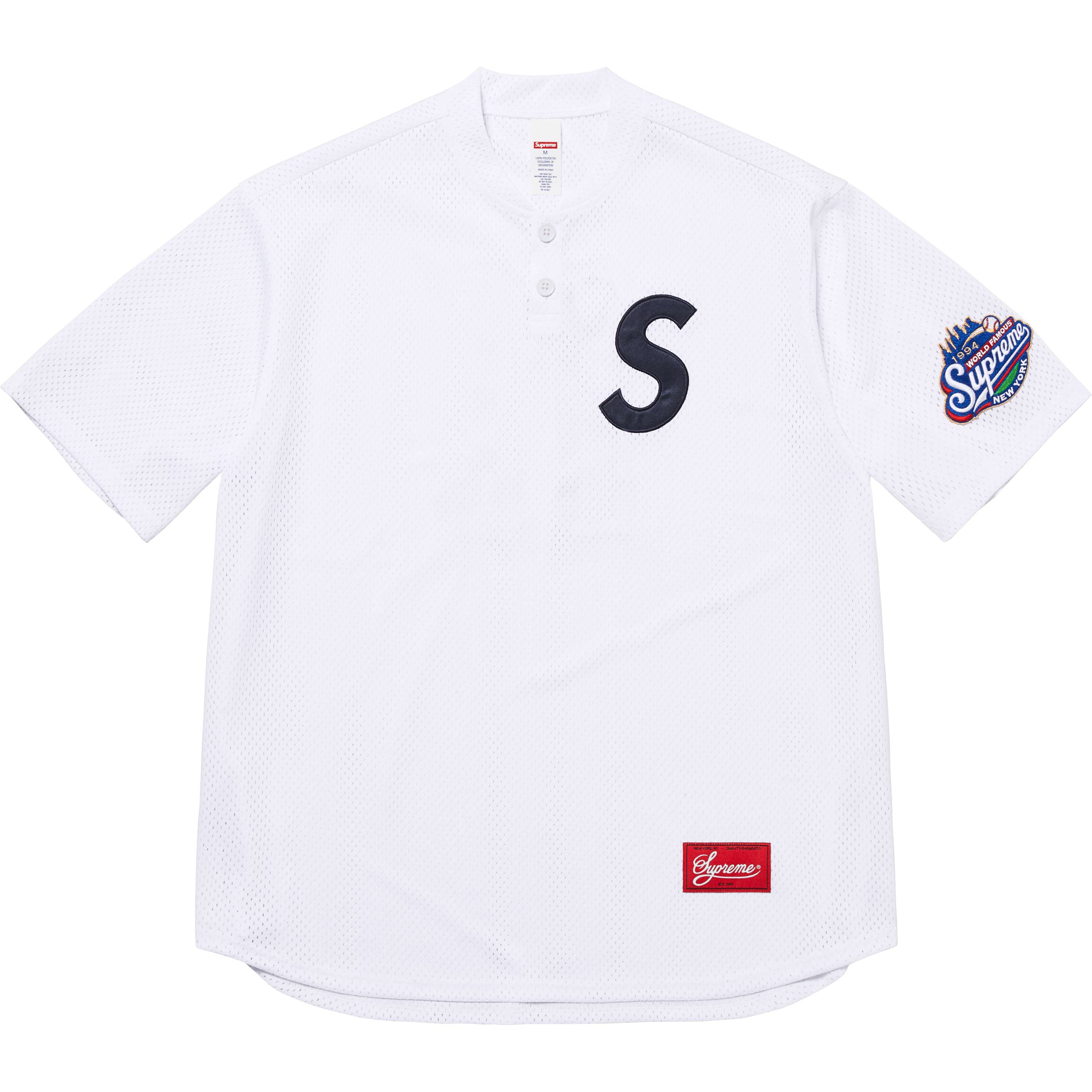 S Logo Baseball Henley