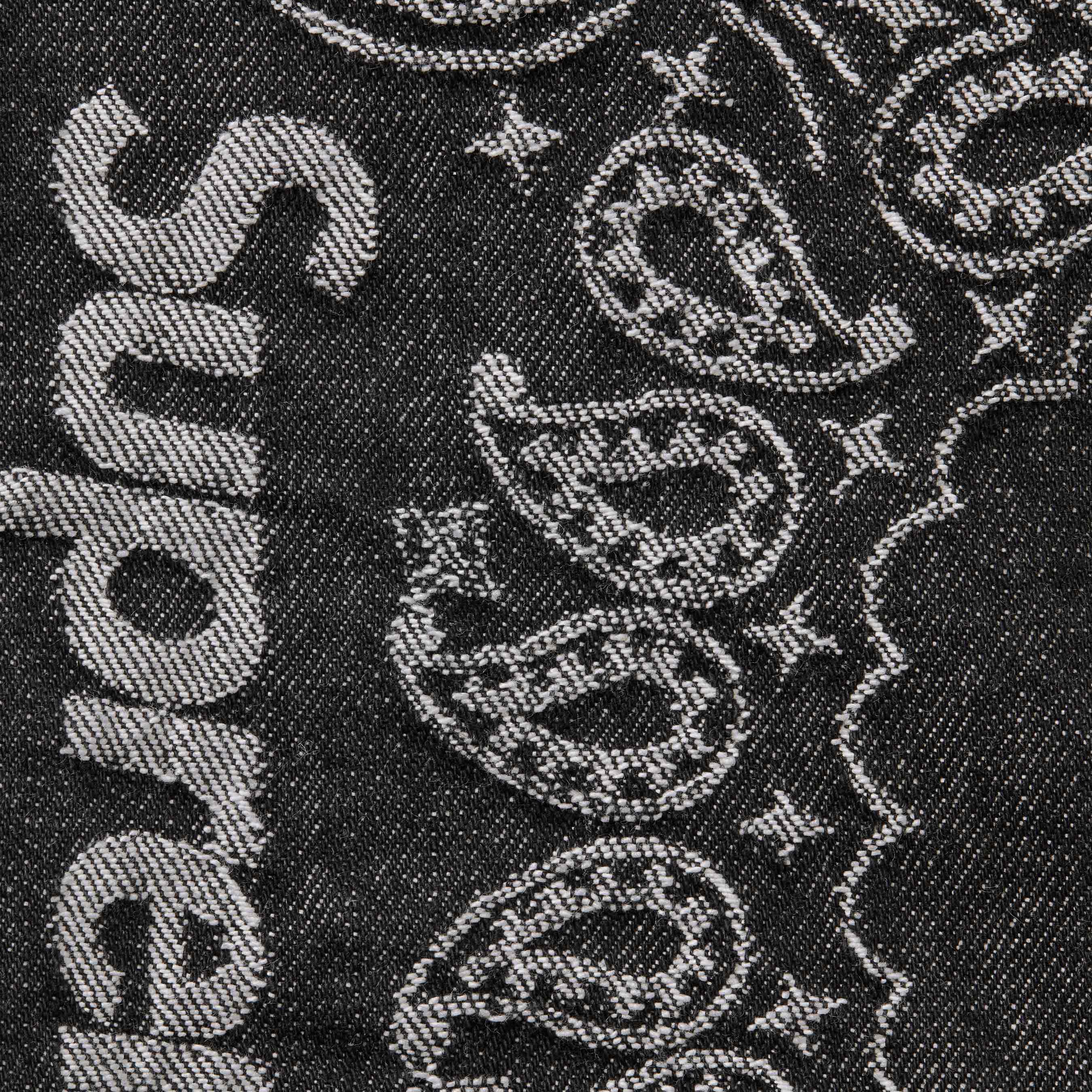 Bandana Jacquard Baggy Jean