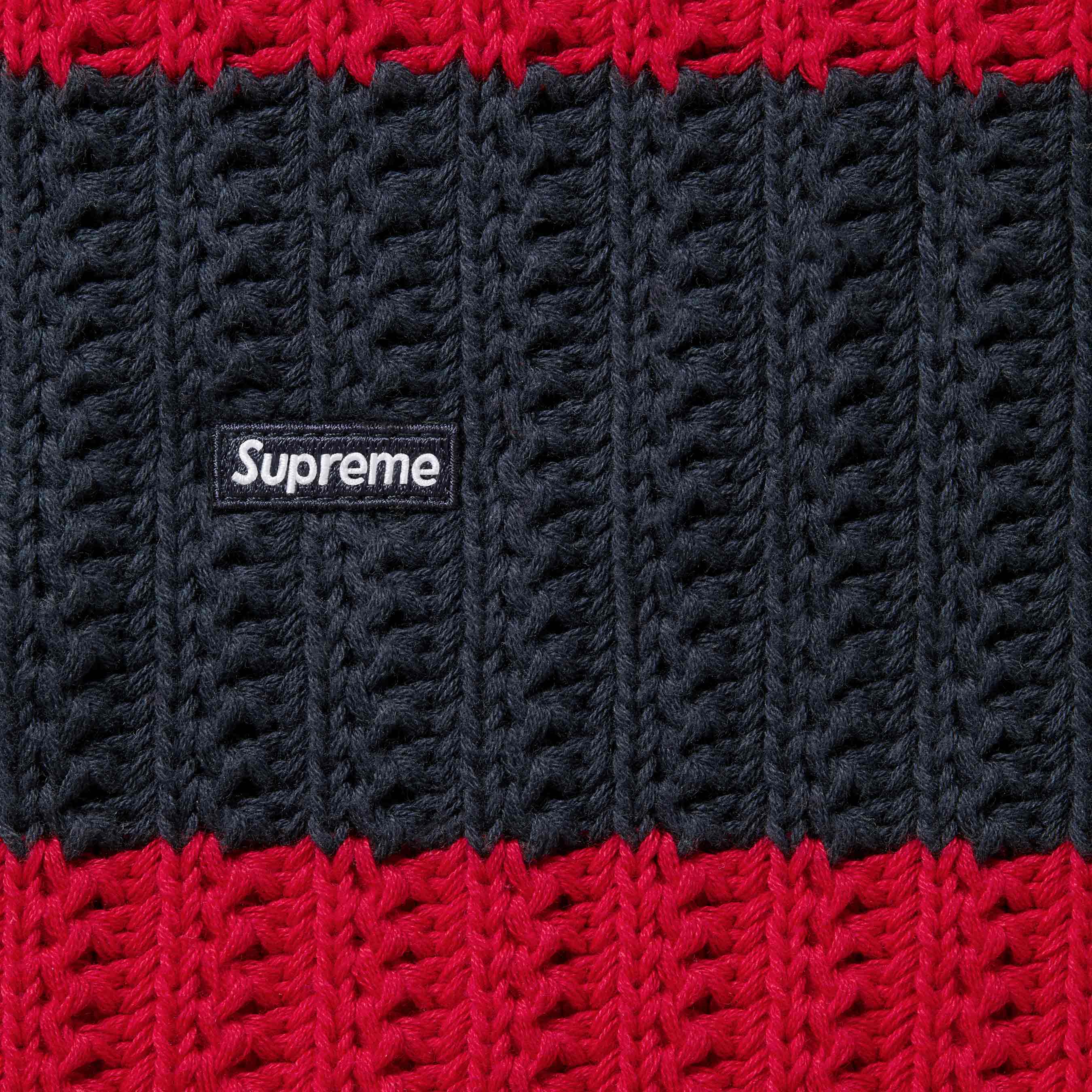 Loose Gauge Stripe Small Box Sweater