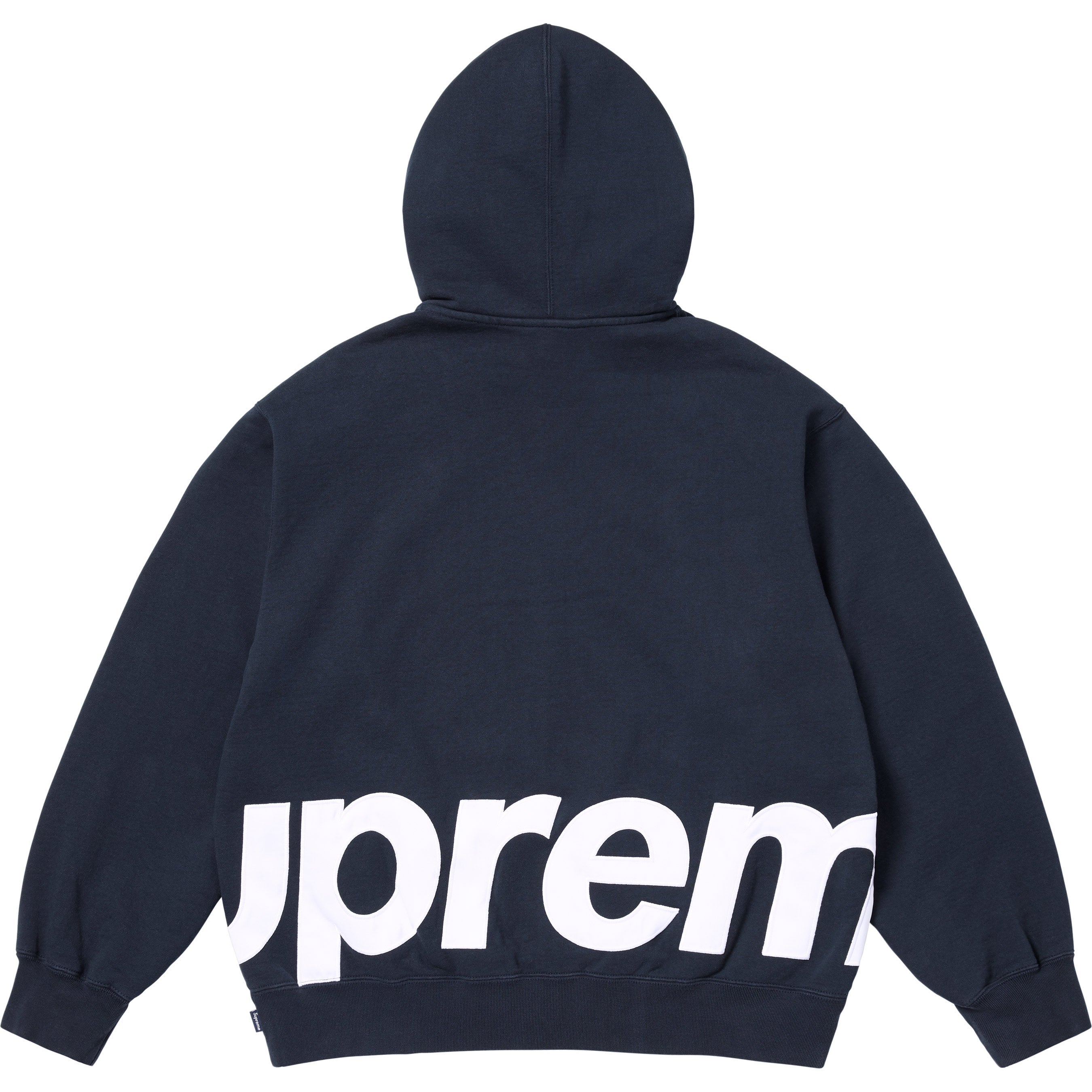 Big Logo Zip Up Hooded Sweatshirt