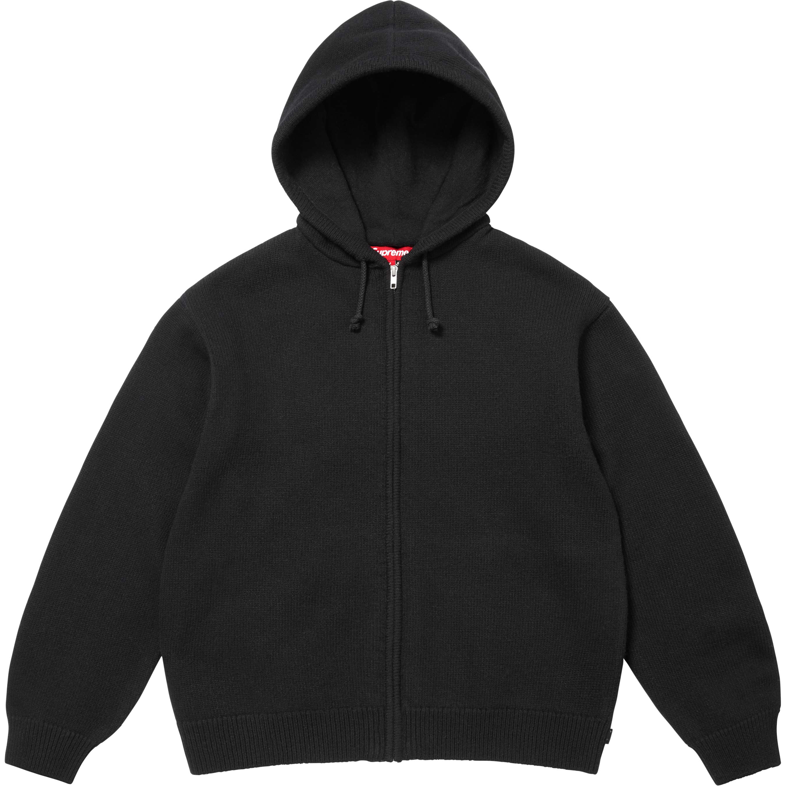 Last Supper Embroidered Zip Up Hooded Sweater
