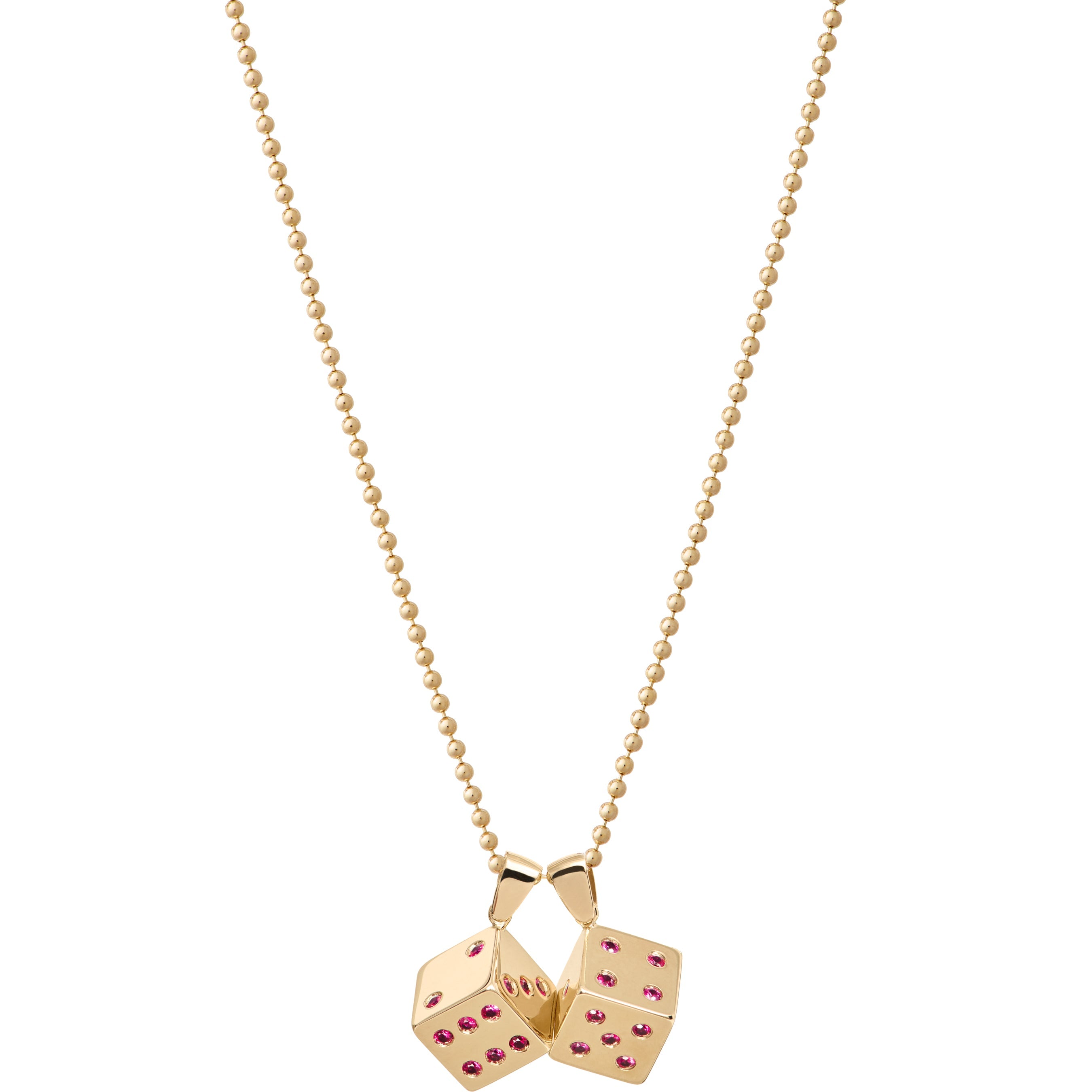 Supreme®/Jacob&Co Dice 14K Gold Pendant