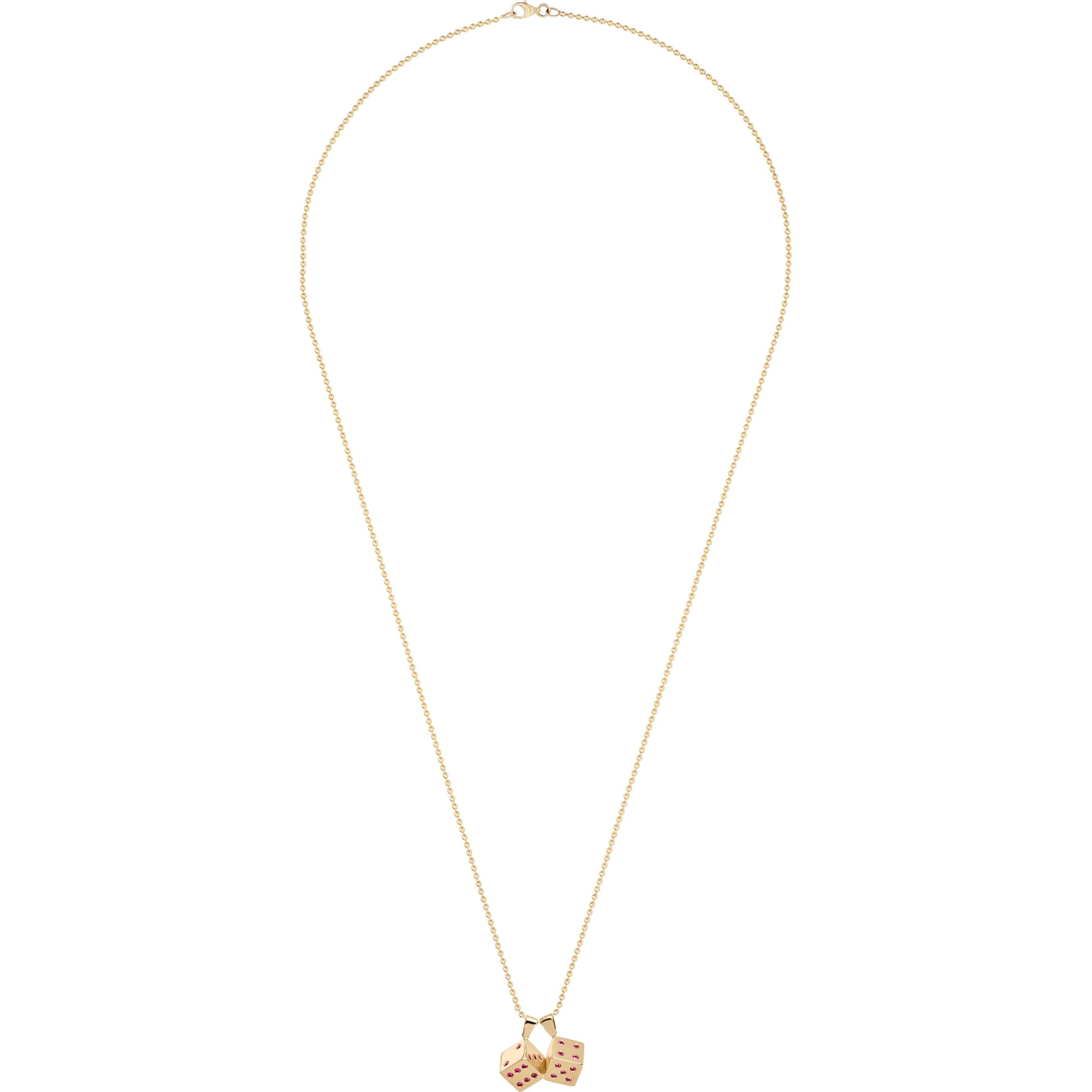 Supreme®/Jacob&Co Dice 14K Gold Pendant
