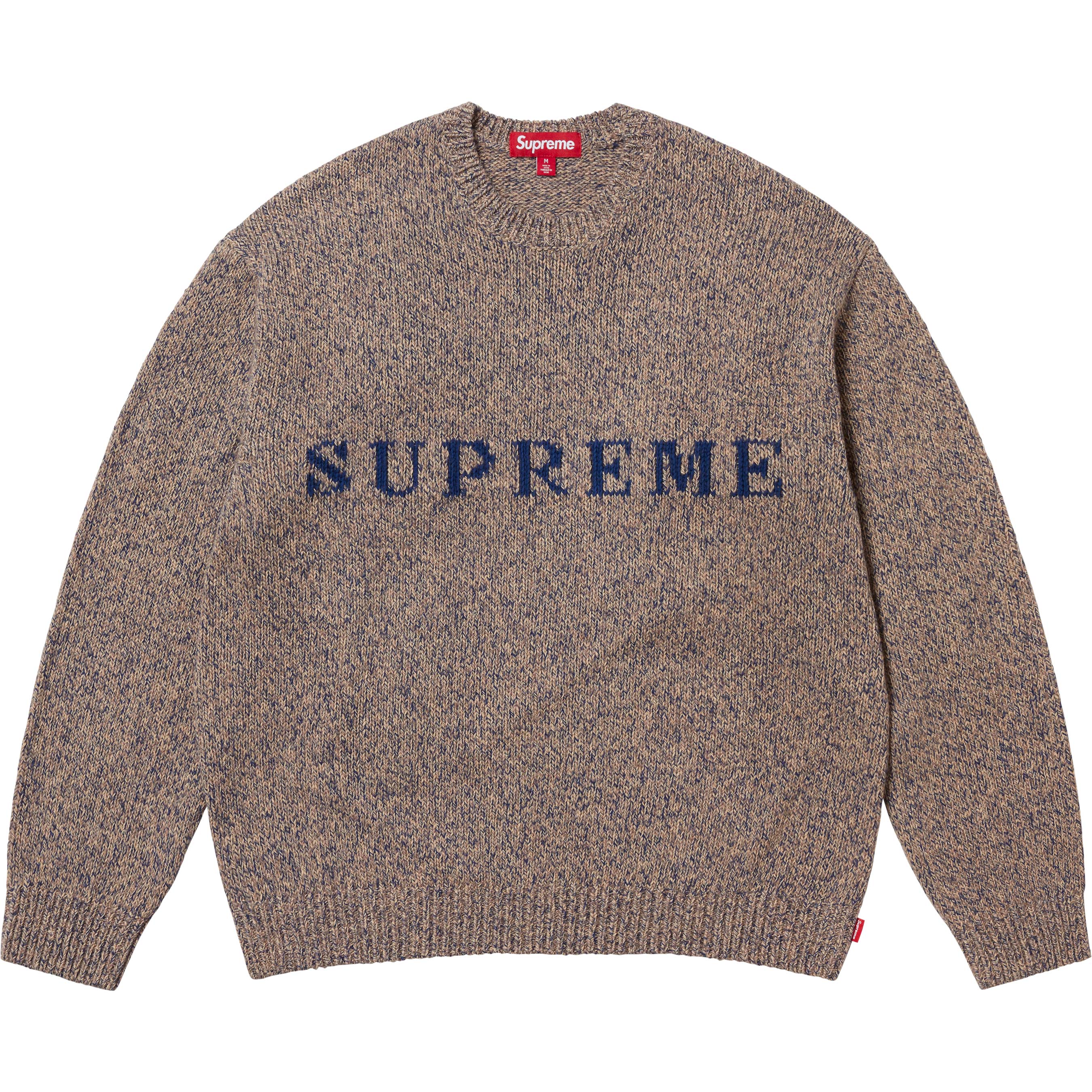 Contrast Logo Sweater