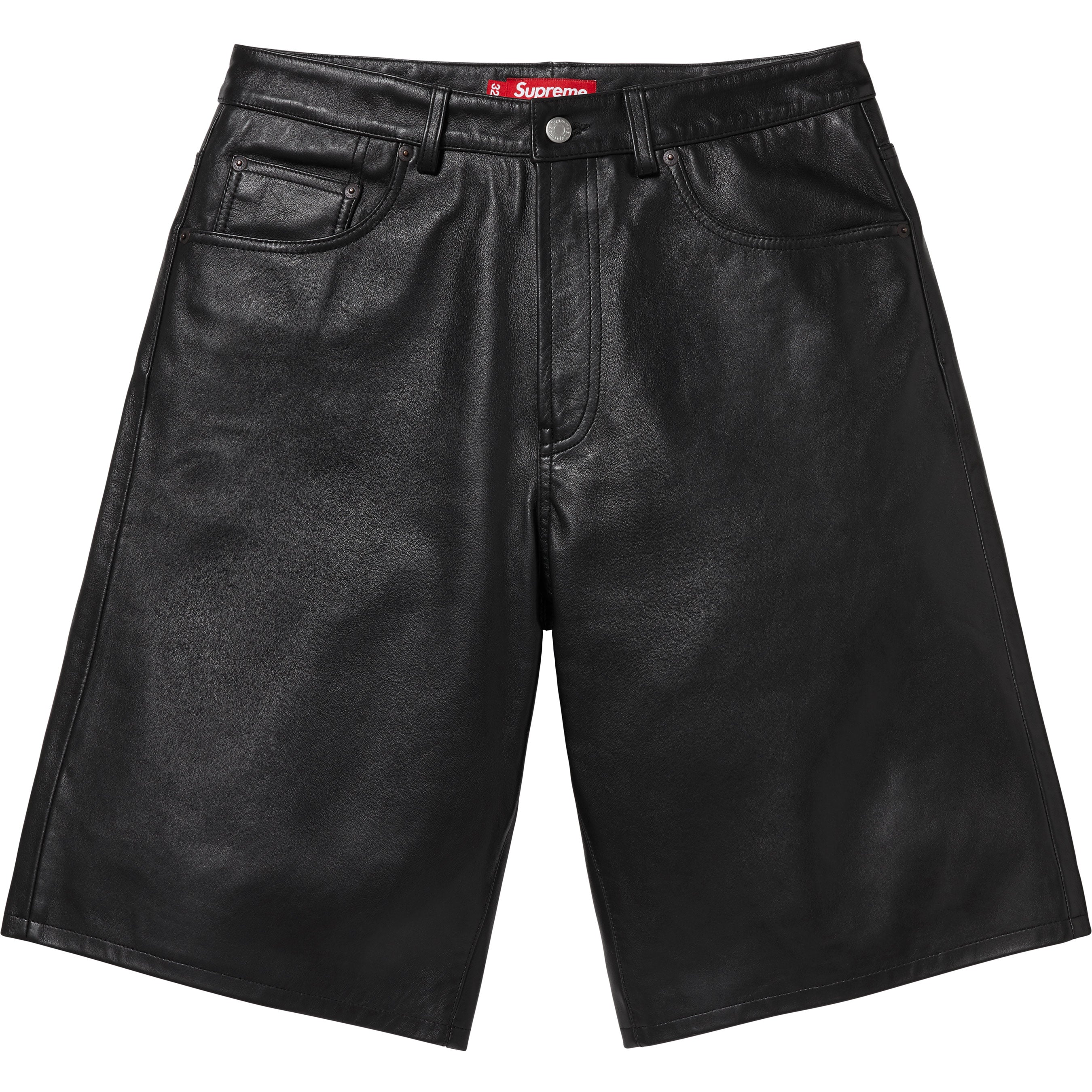 Baggy Leather Short