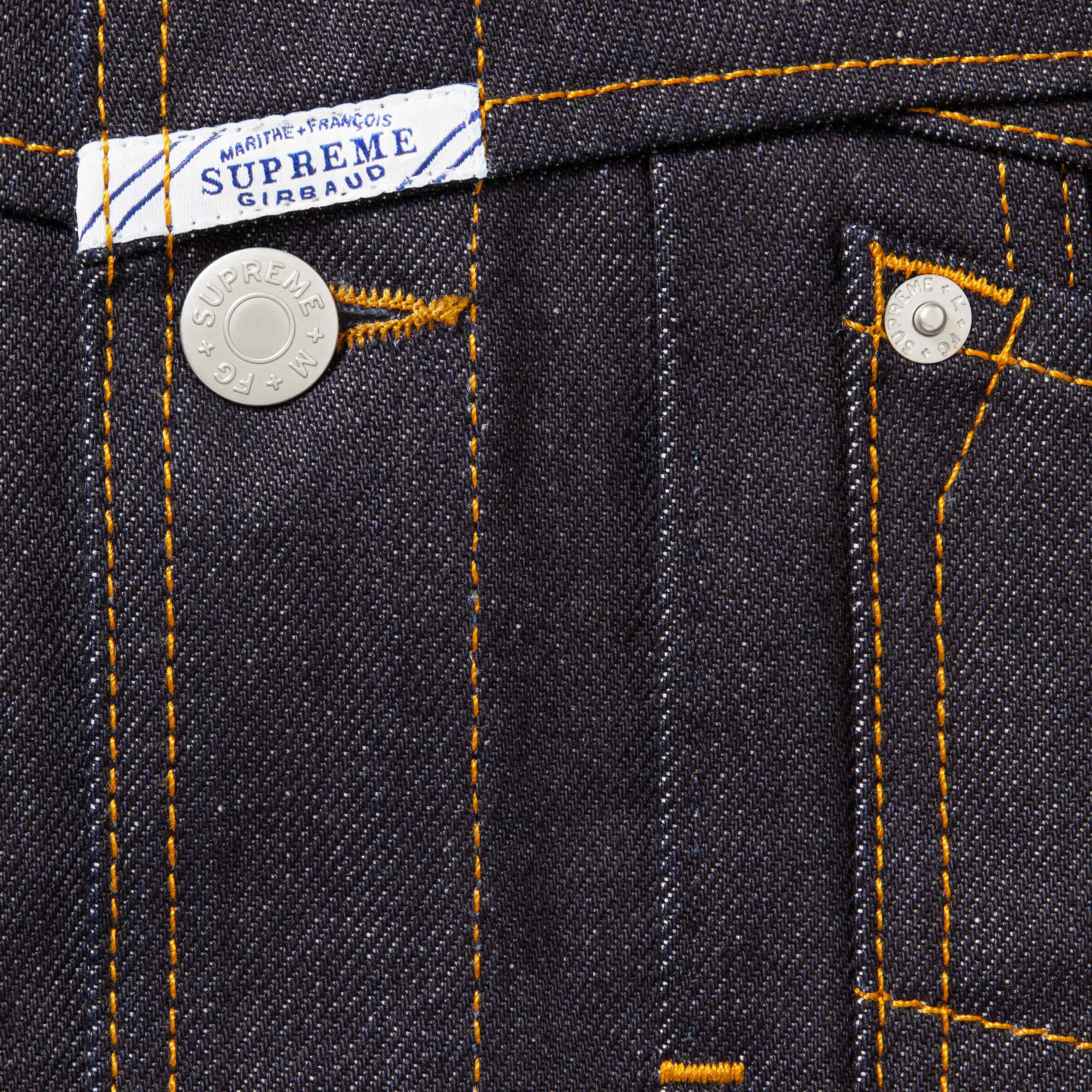 Supreme®/Marithé + François Girbaud X-Seam Denim Trucker Jacket