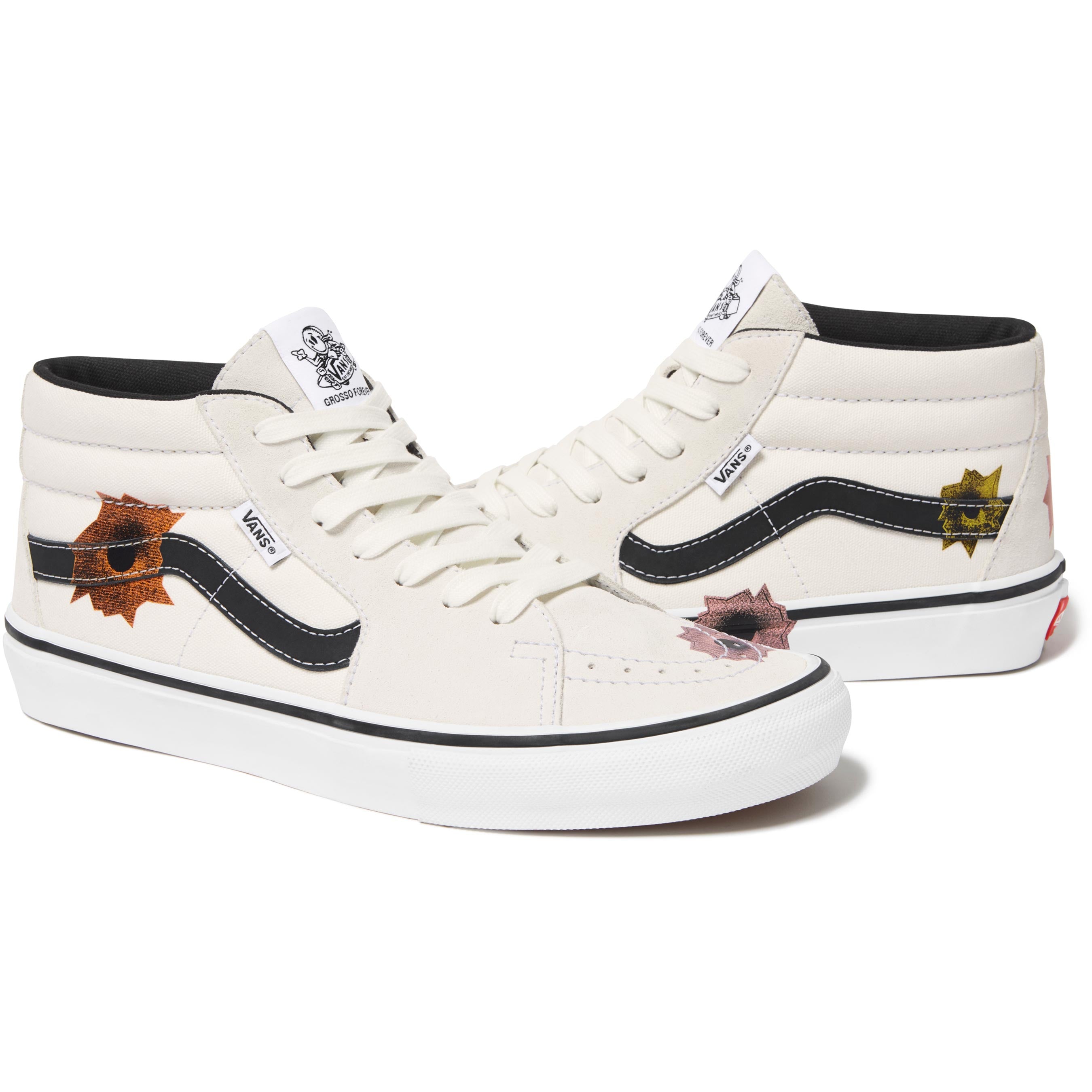 Supreme®/Vans®/Nate Lowman Skate Grosso Mid