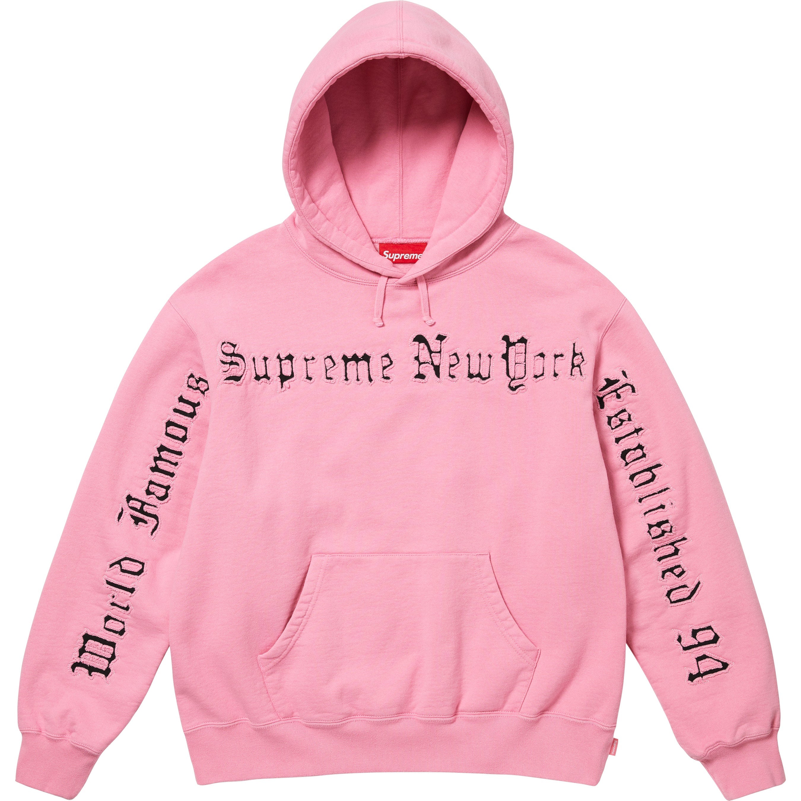 Contrast Cutout Hooded Sweatshirt