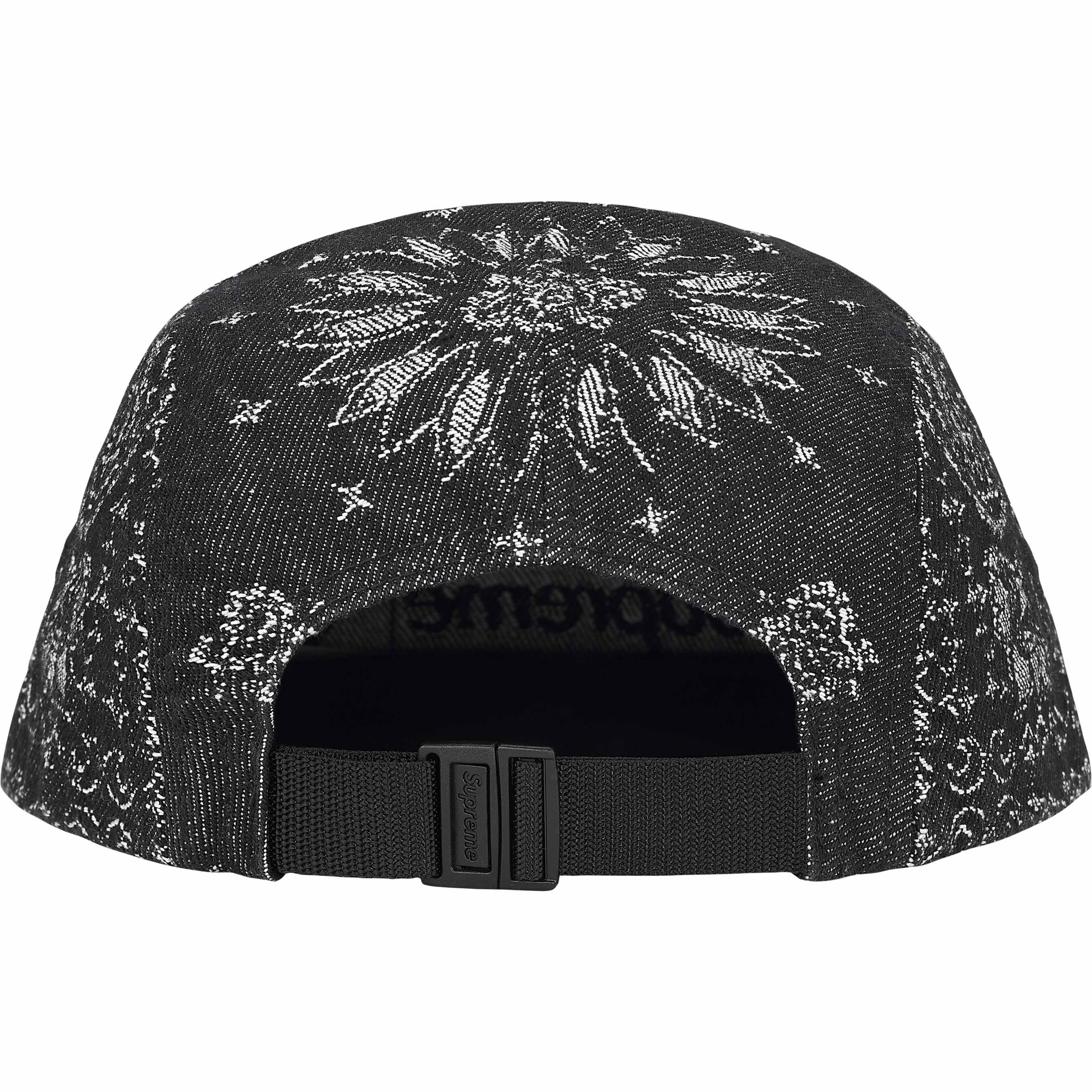 Bandana Jacquard Denim Camp Cap