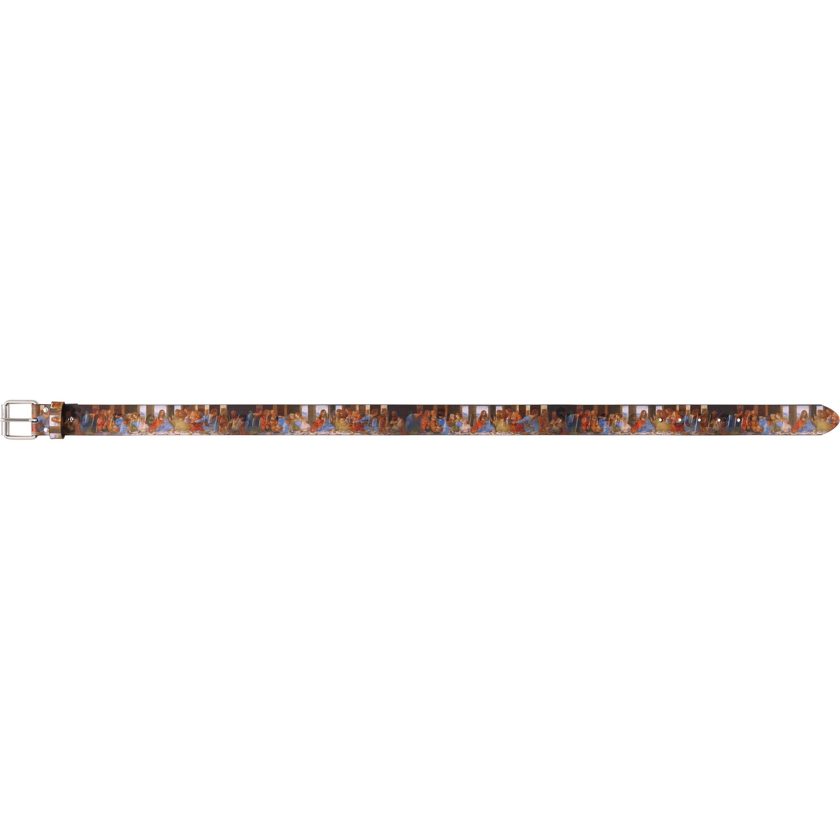 Last Supper Leather Belt