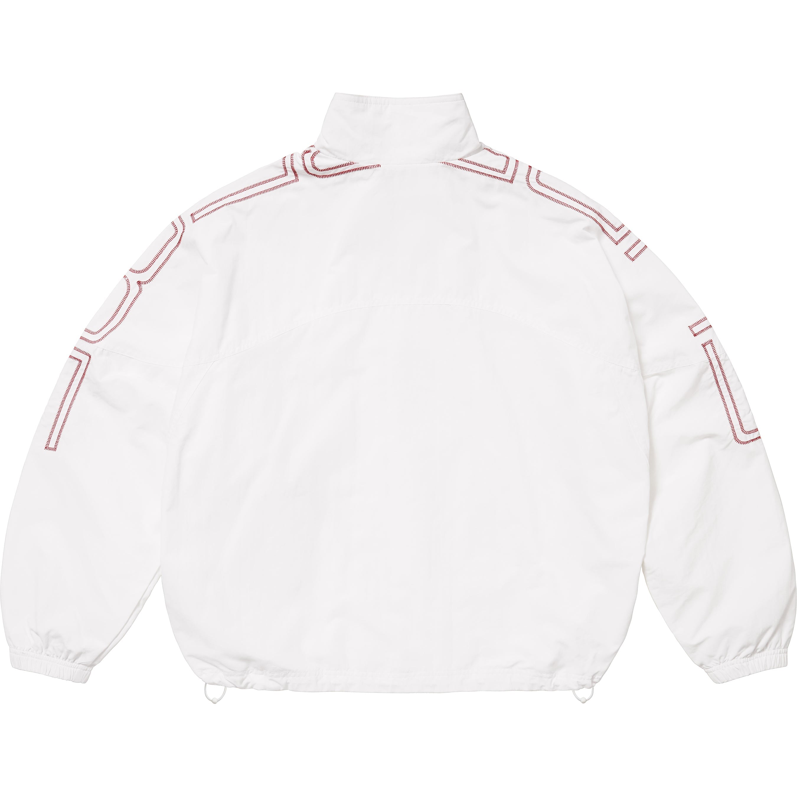 Spellout Embroidered Track Jacket