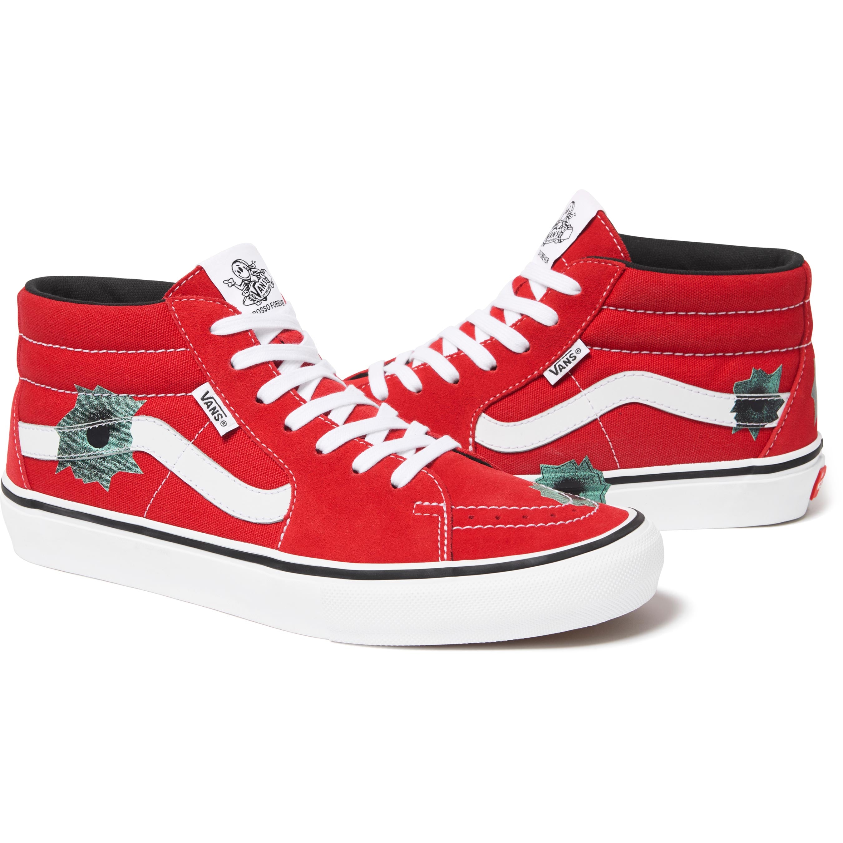 Supreme®/Vans®/Nate Lowman Skate Grosso Mid