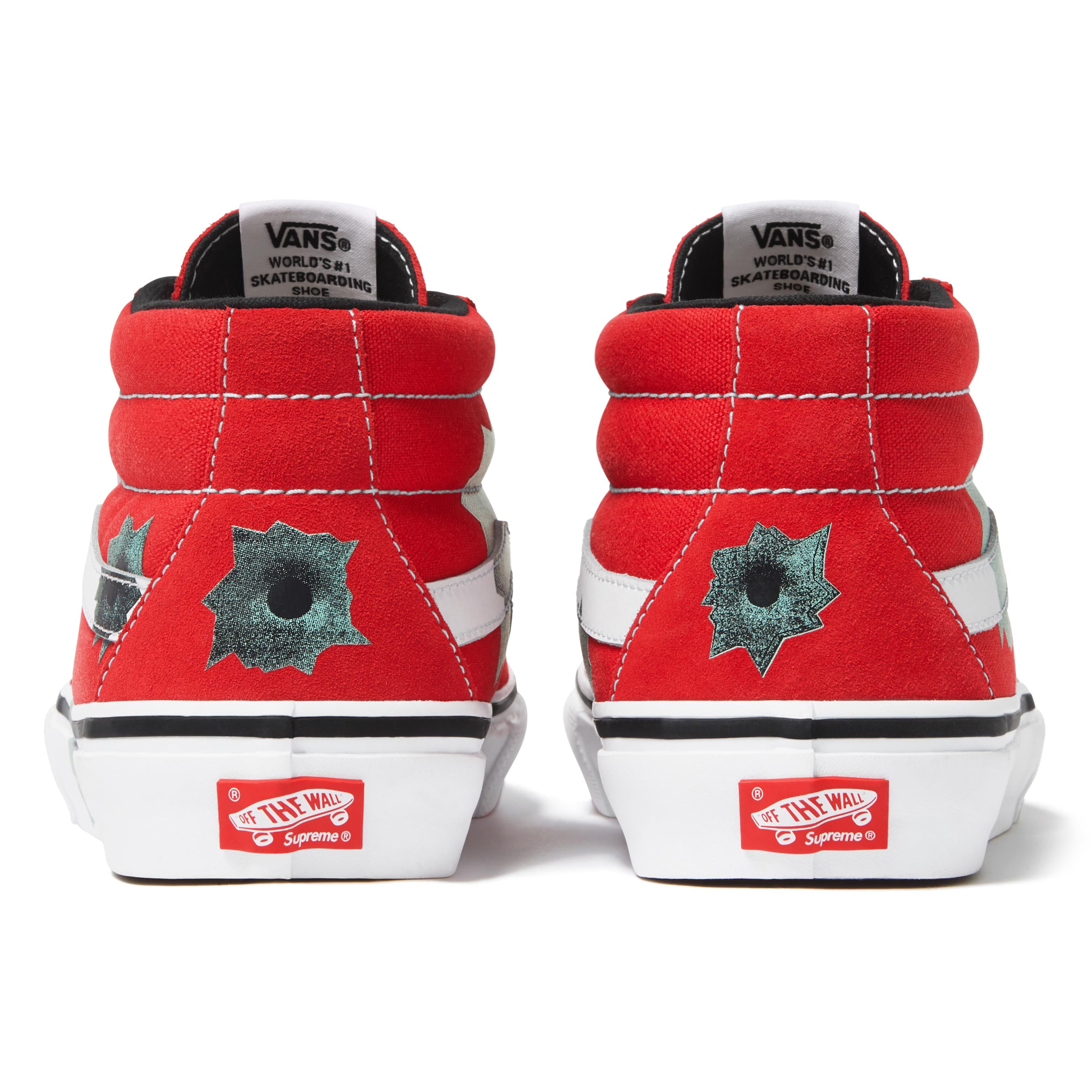 Supreme®/Vans®/Nate Lowman Skate Grosso Mid