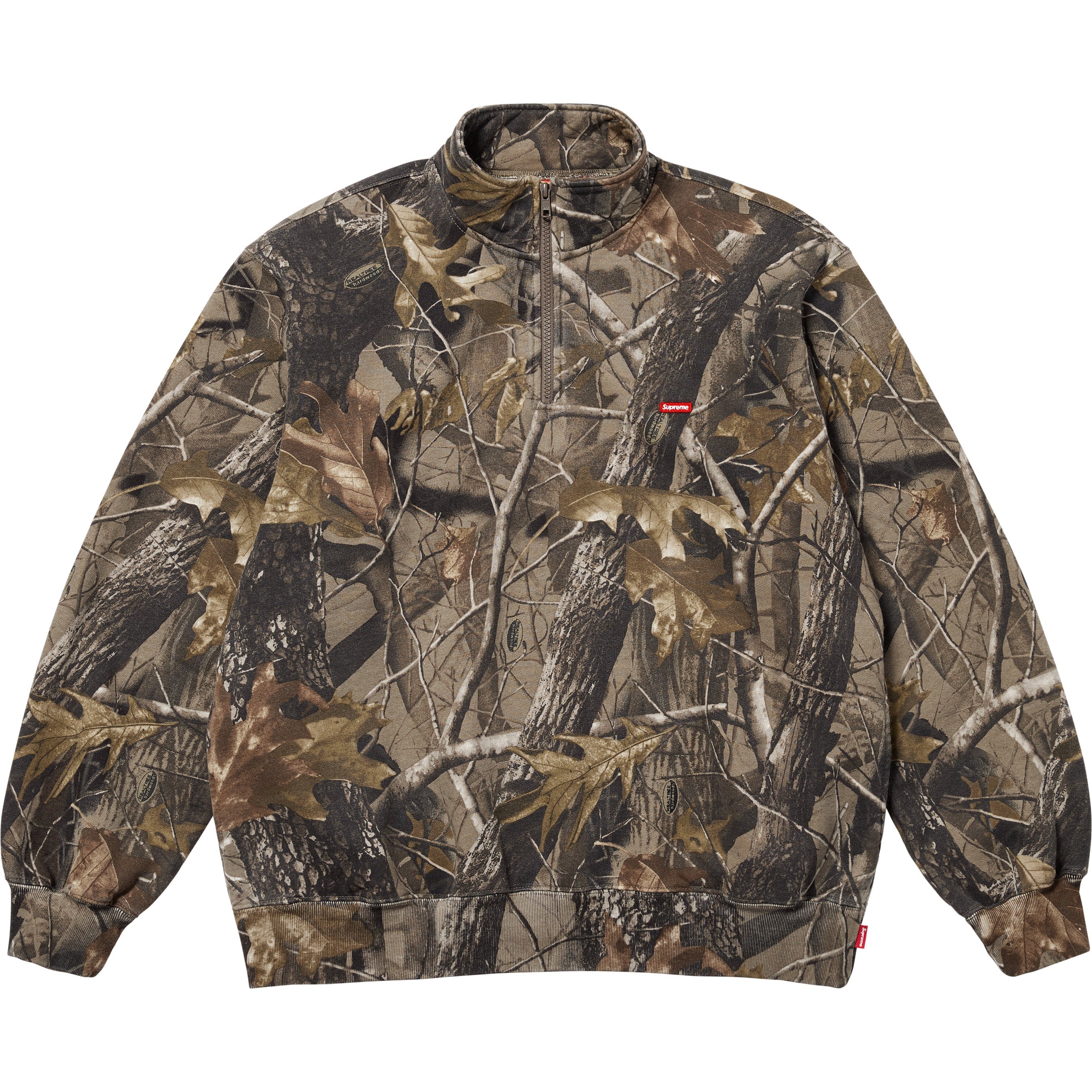 Small Box Half Zip Pullover