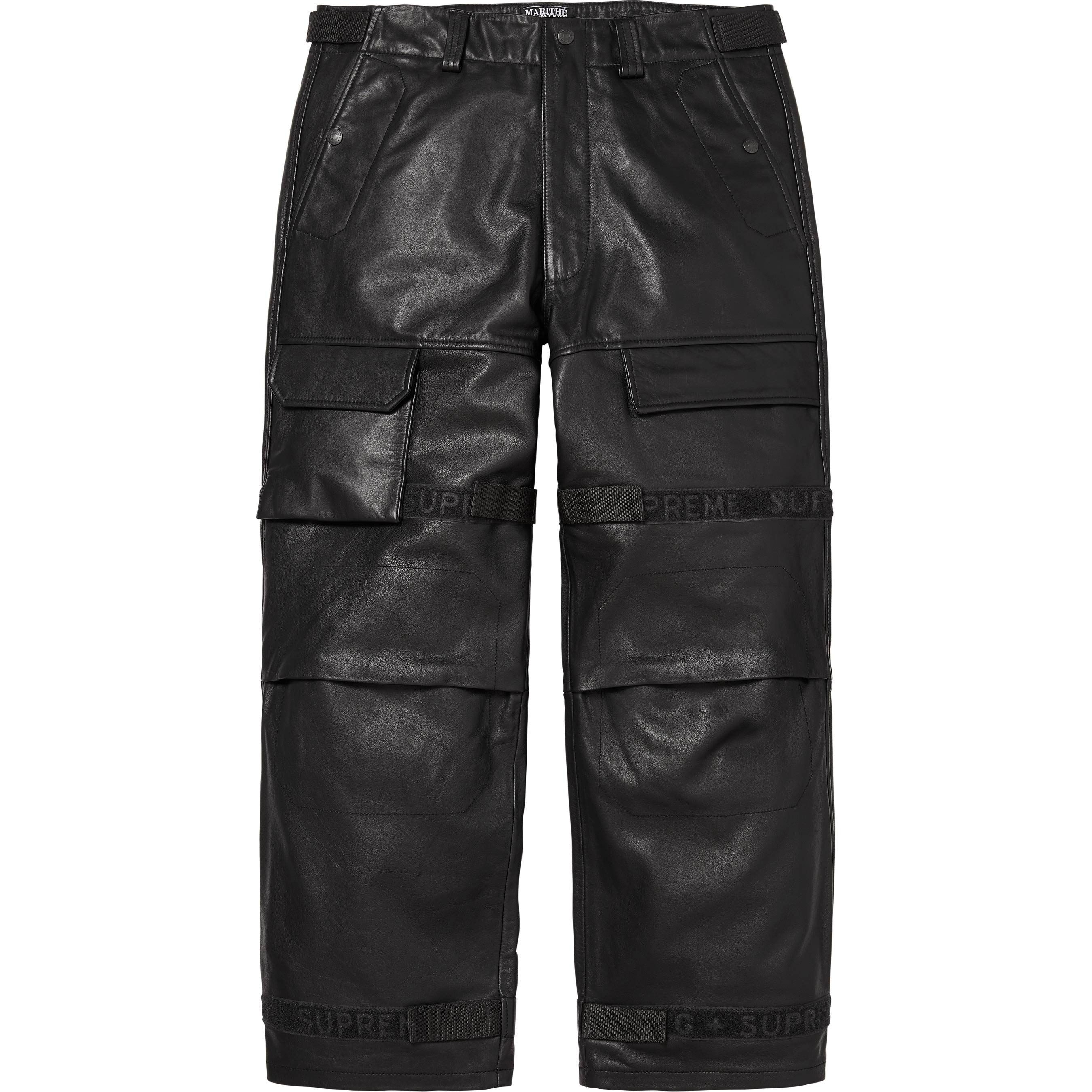 Supreme®/Marithé + François Girbaud Shuttle Tape Leather Cargo Pant