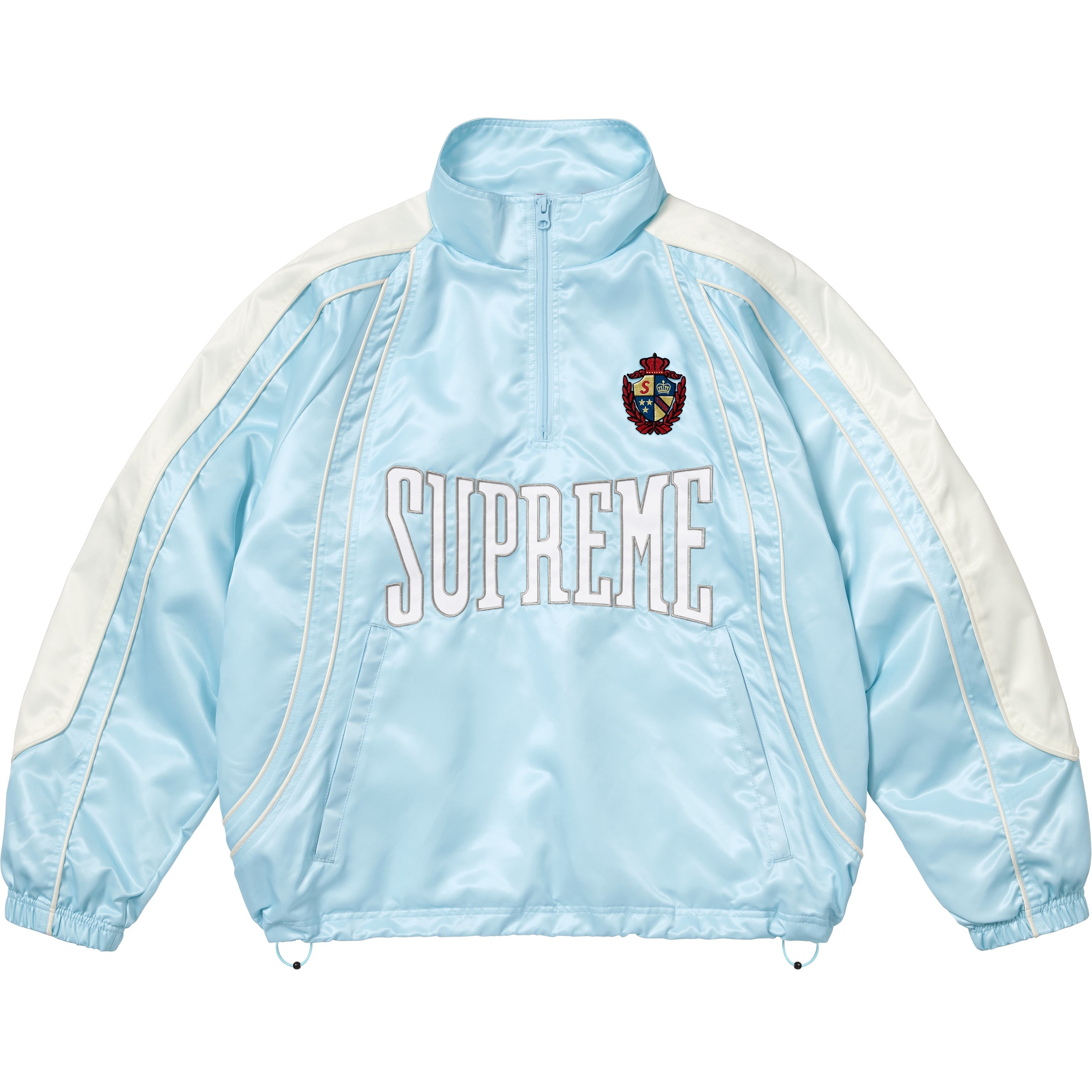 Satin Piping Pullover