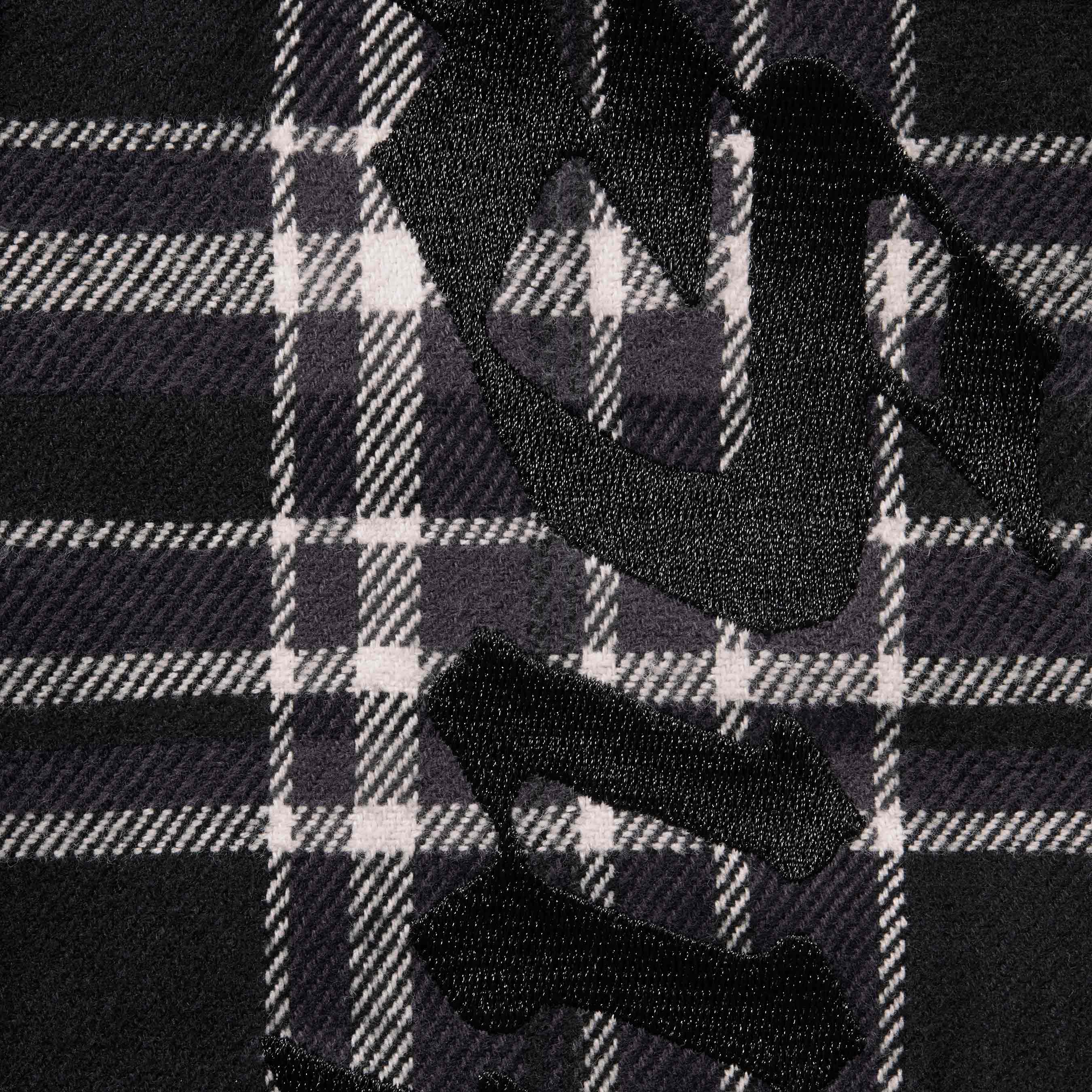 Old English Plaid Flannel Shirt
