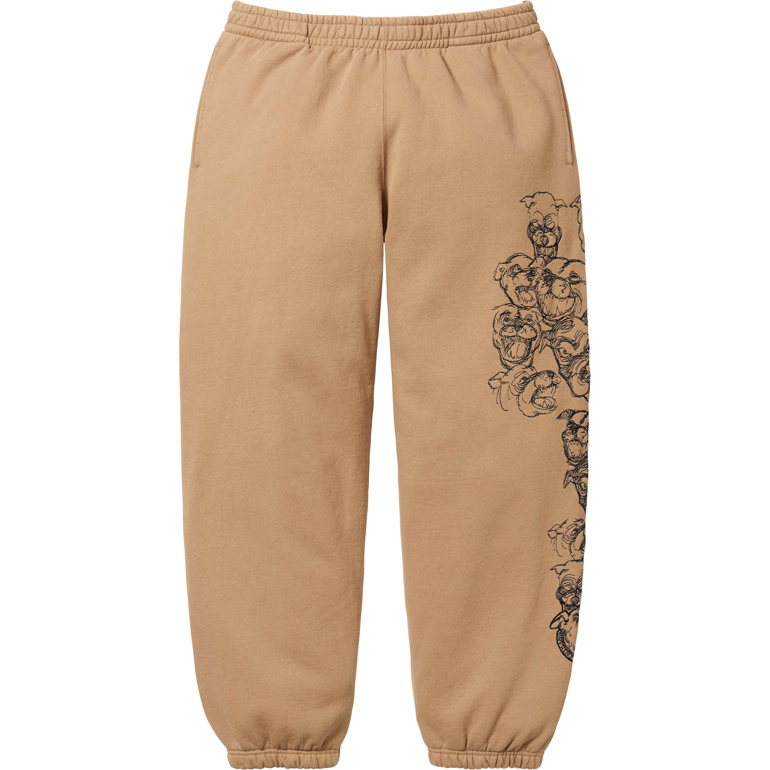 Pitbulls Embroidered Sweatpant