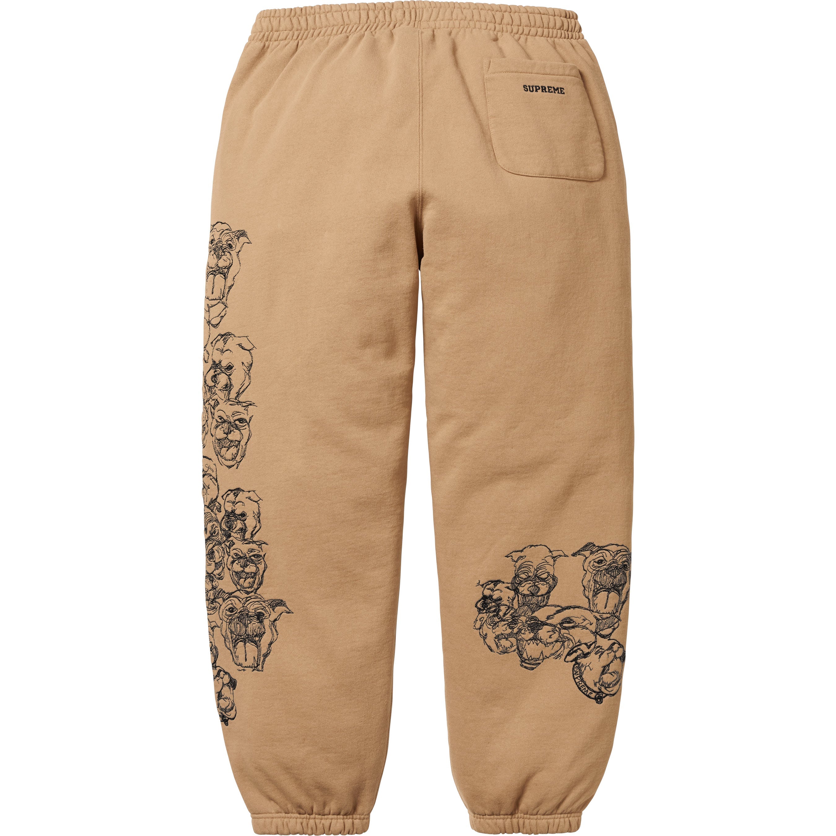 Pitbulls Embroidered Sweatpant