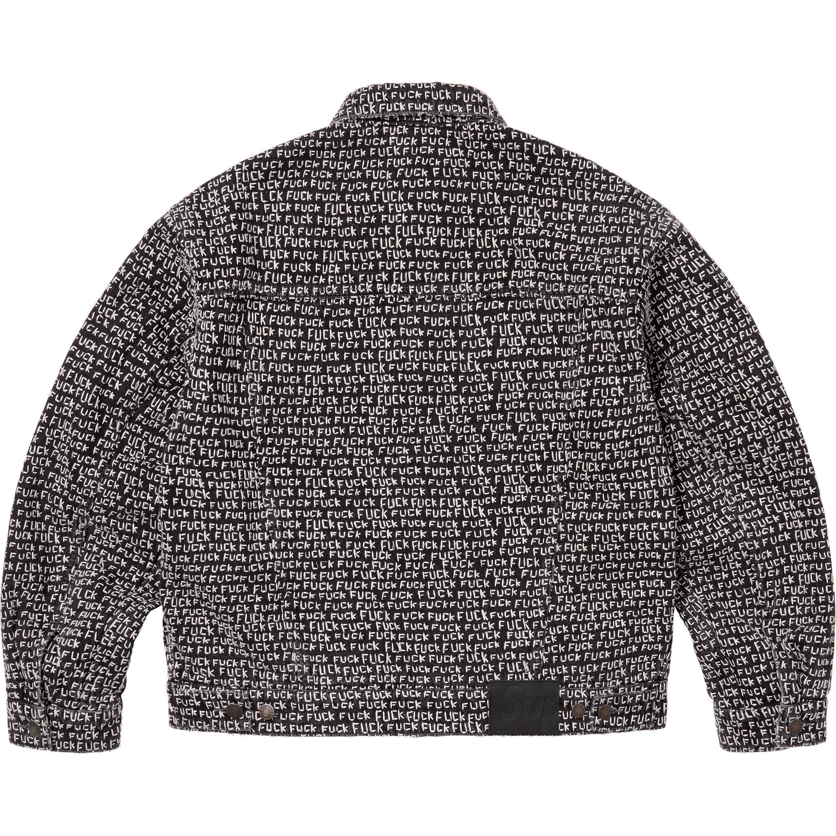 Fuck Stitch Denim Trucker Jacket