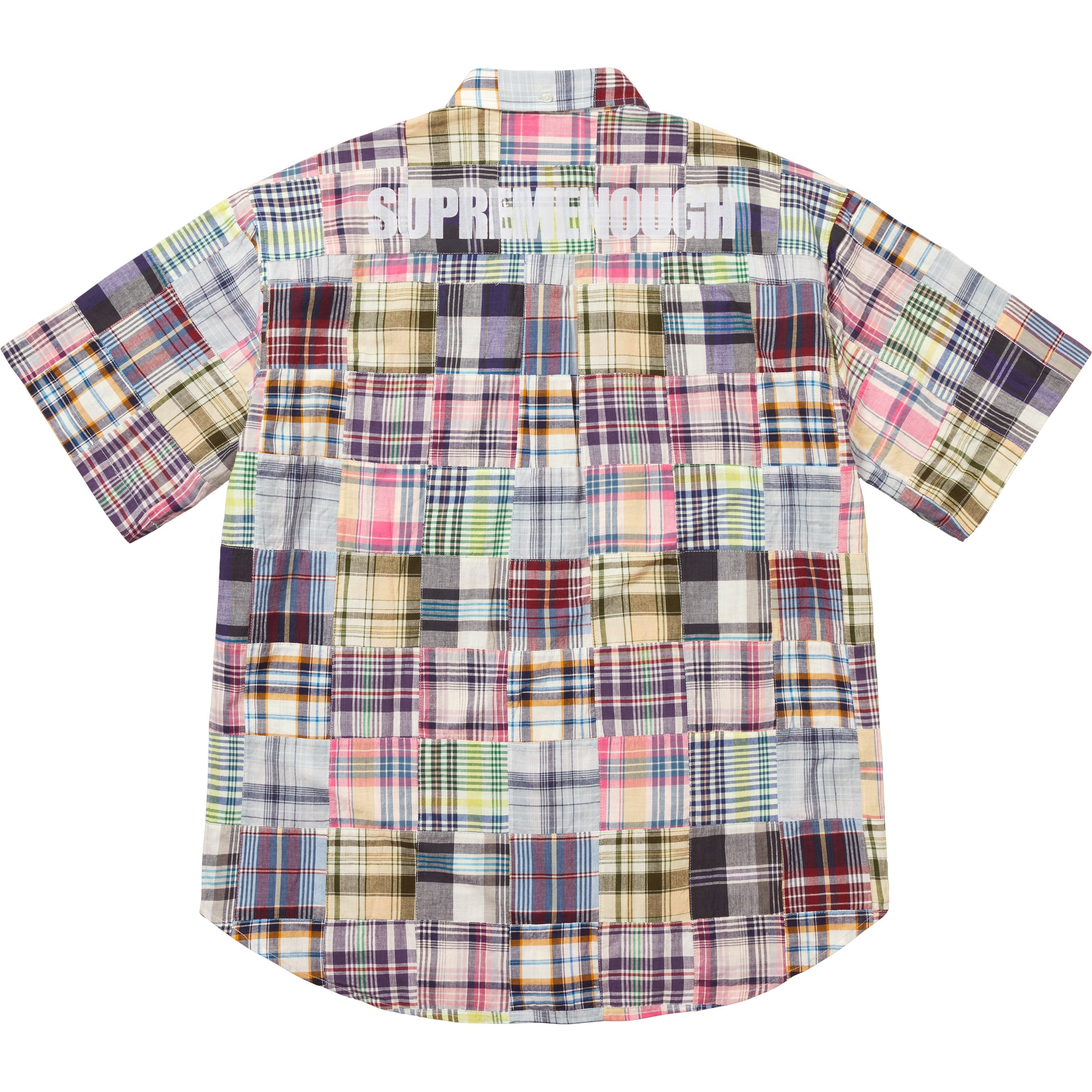 Supreme®/GOODENOUGH Patchwork Madras S/S Shirt