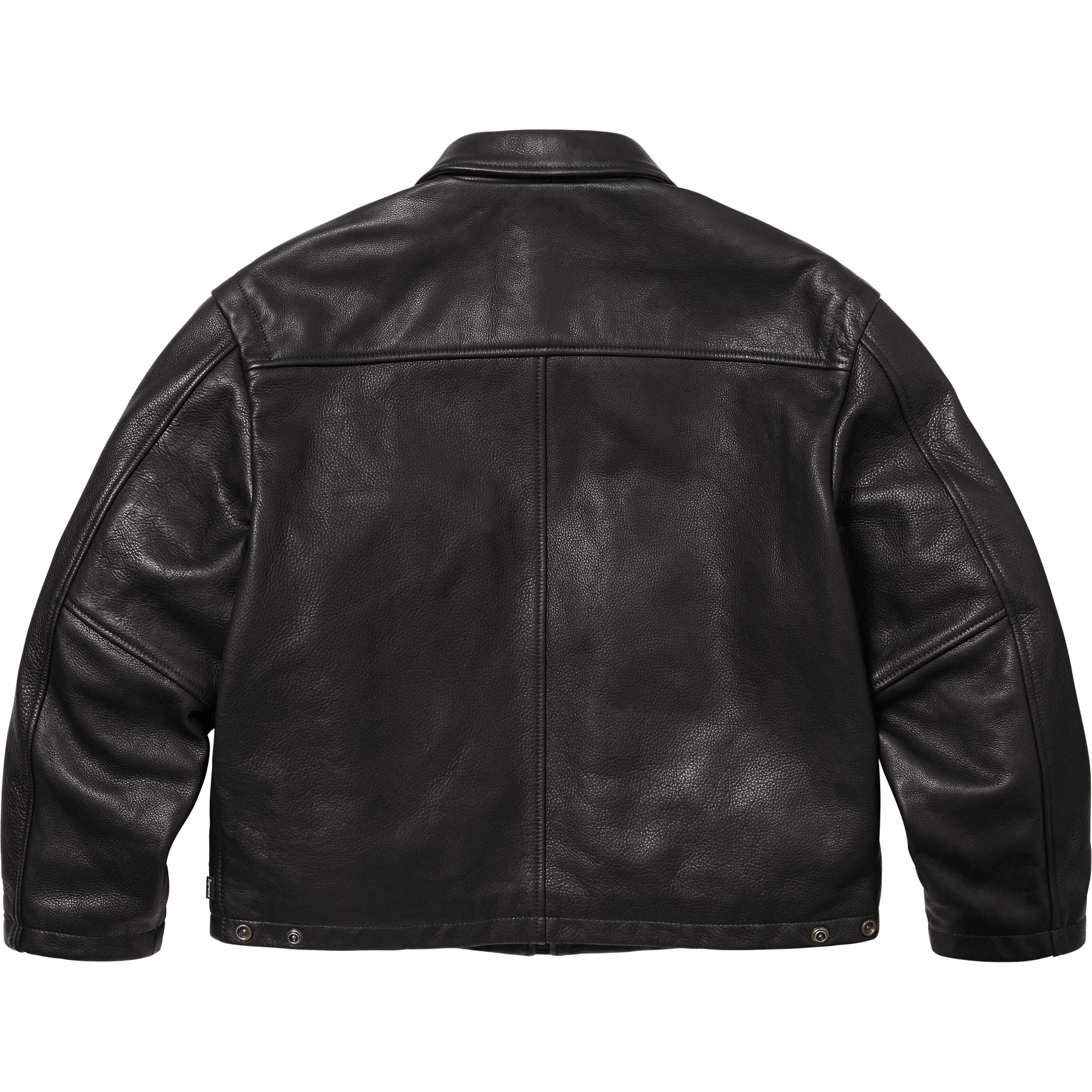Supreme®/Schott® Leather Clip Jacket