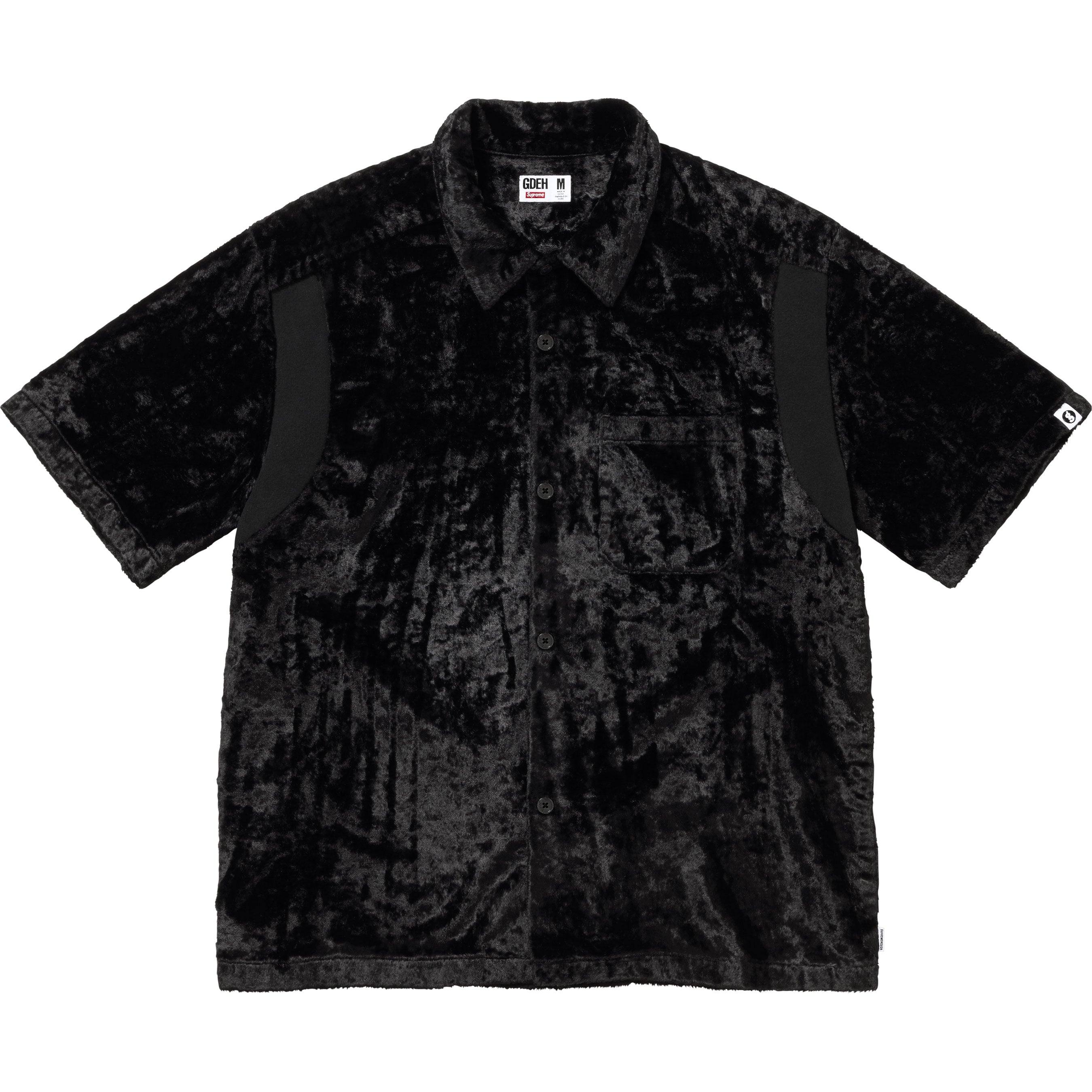 Supreme®/GOODENOUGH Crushed Rayon Pile S/S Shirt