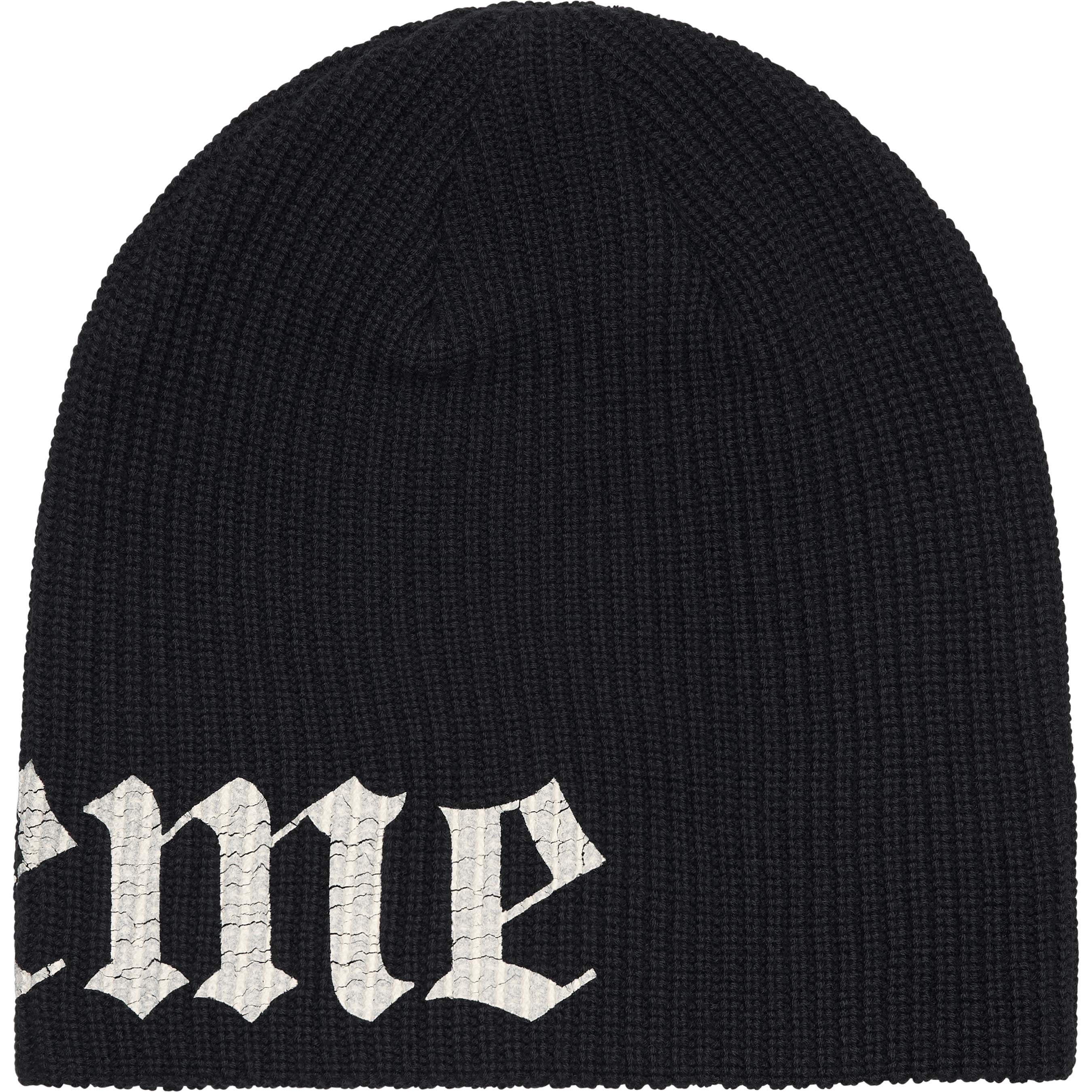 Old English Printed Beanie