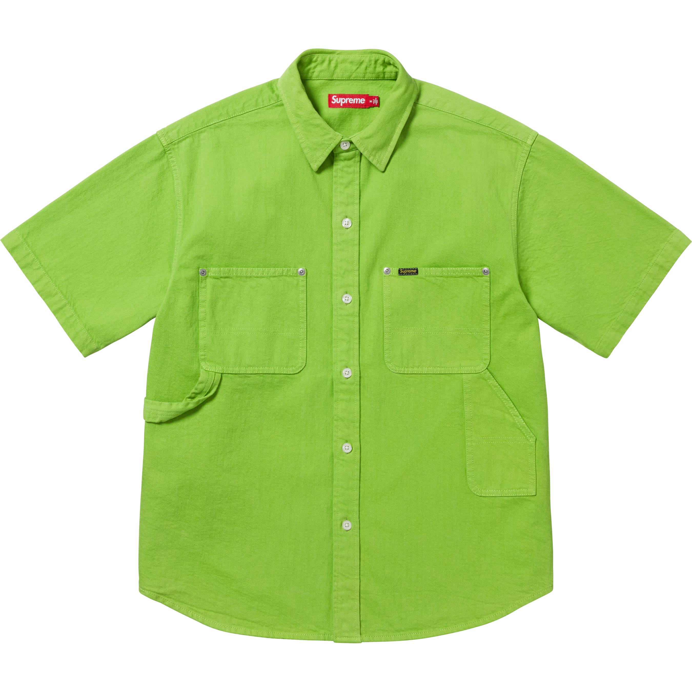 Loose Fit S/S Denim Painter Shirt