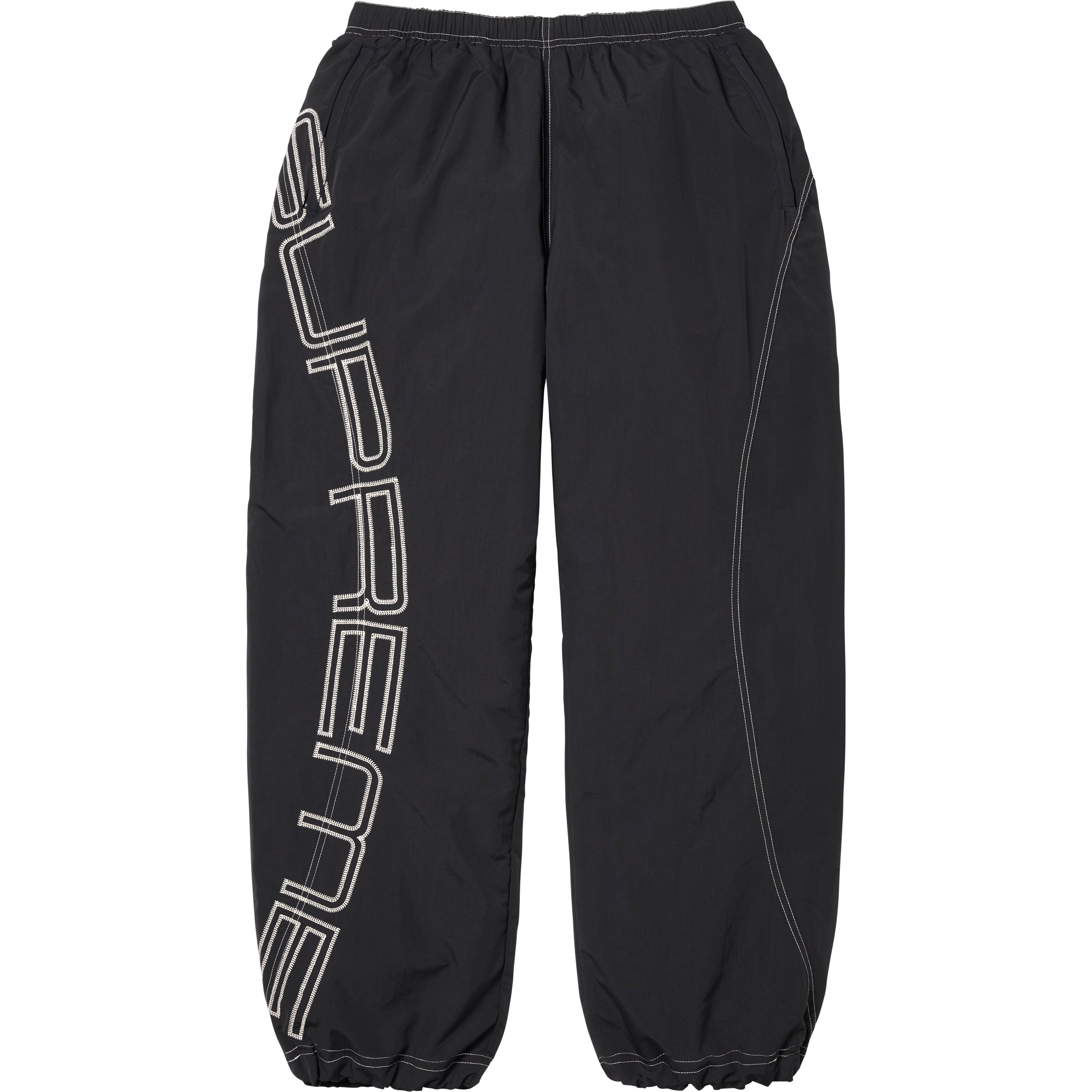 Spellout Embroidered Track Pant