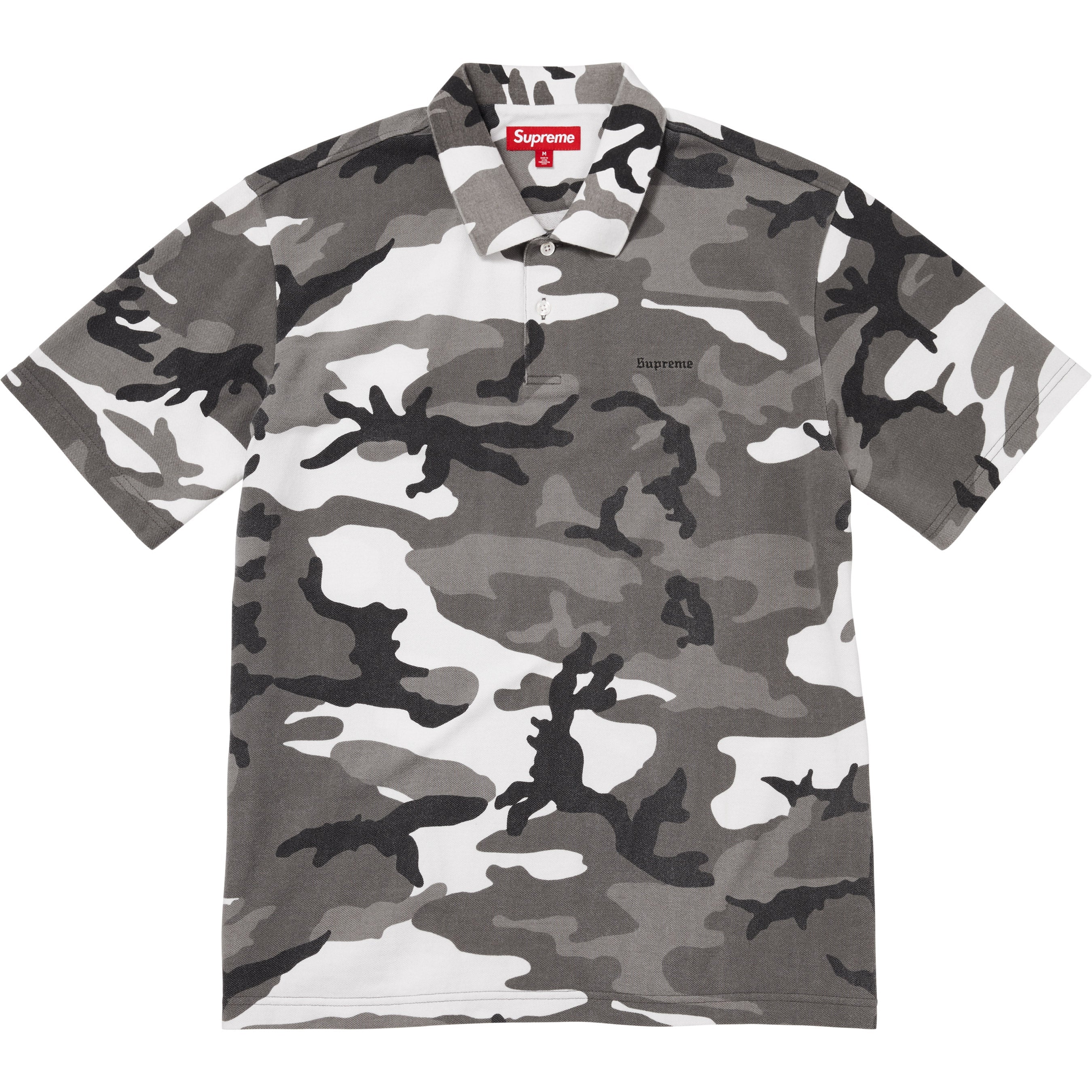 Washed Camo Polo