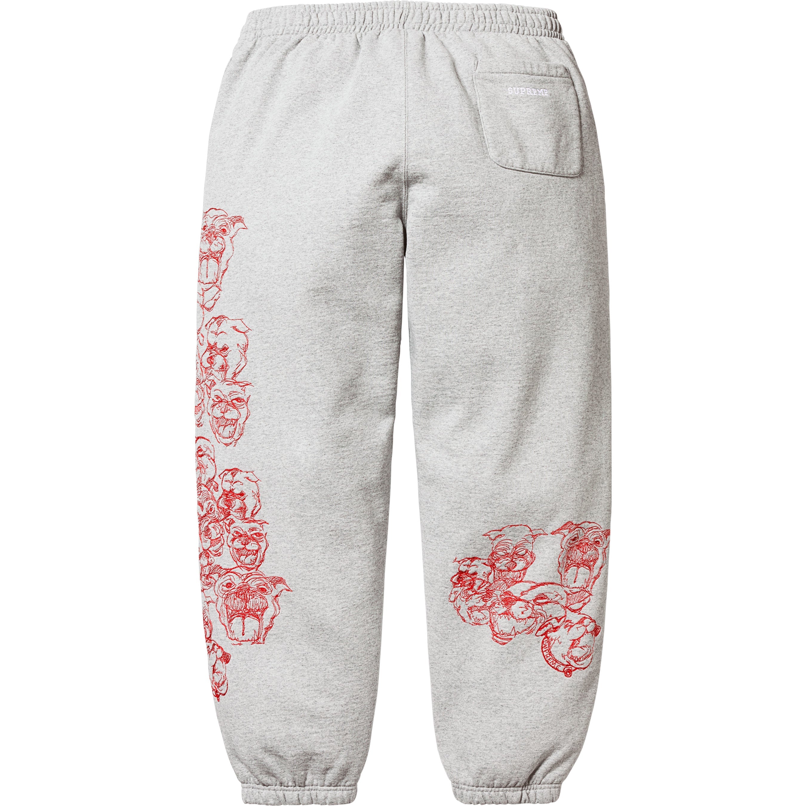 Pitbulls Embroidered Sweatpant