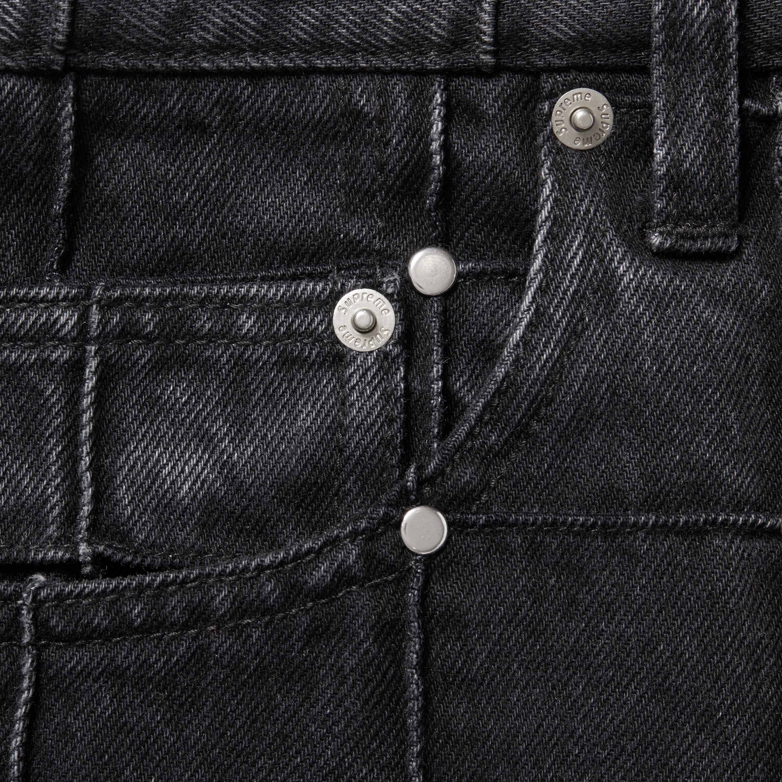 Studded Seam Loose Fit Jean