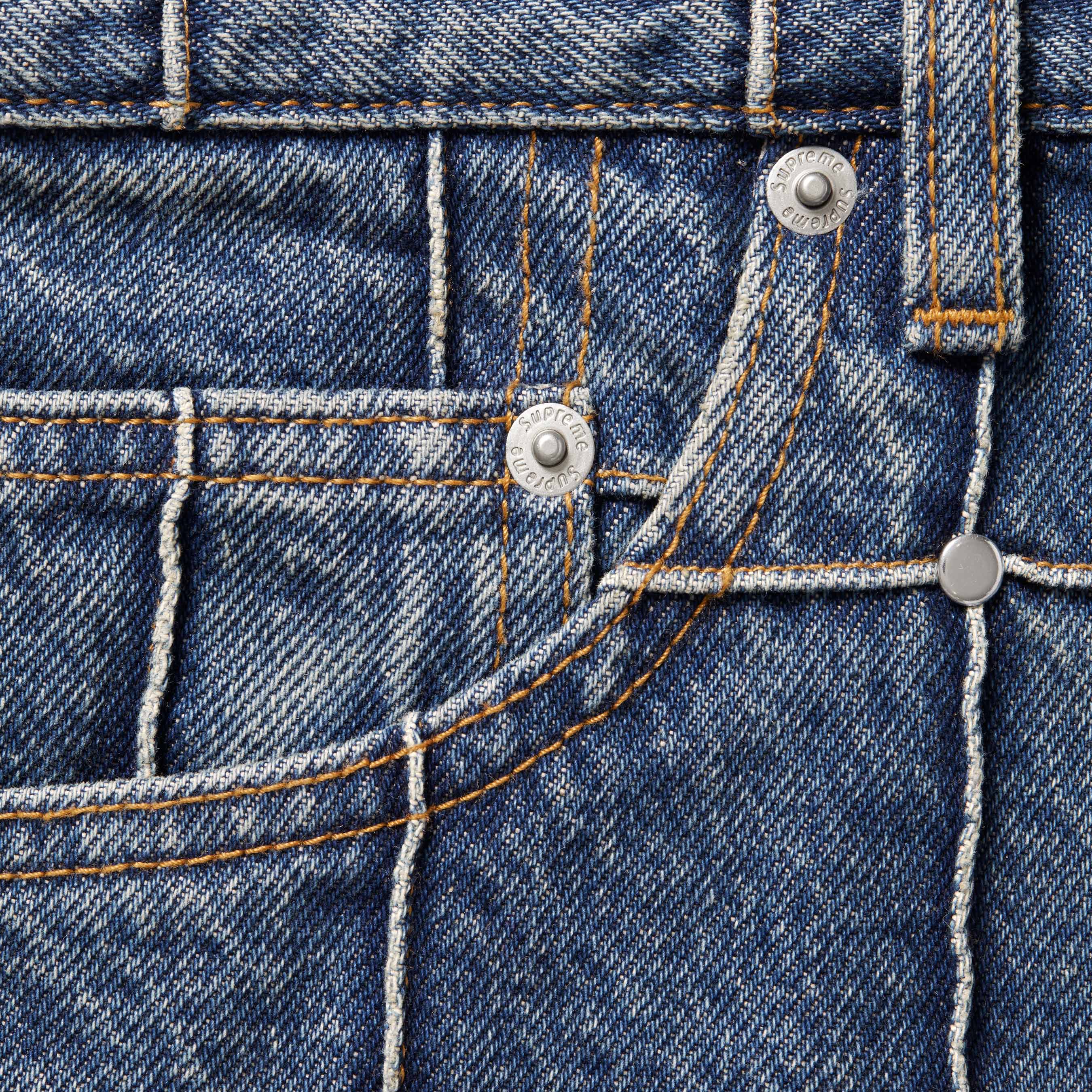 Studded Seam Loose Fit Jean