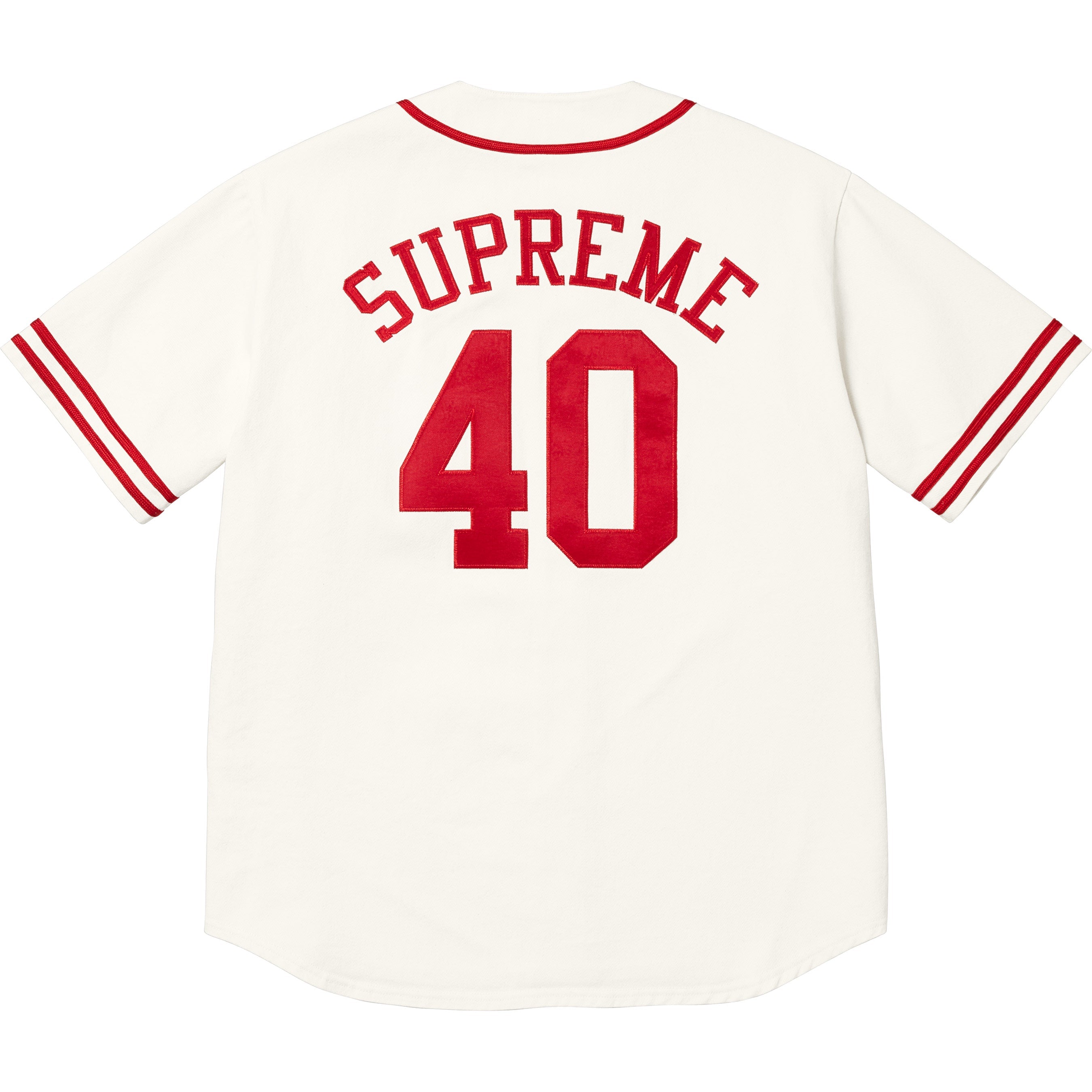Supreme/40 Acres Twill Baseball Jersey