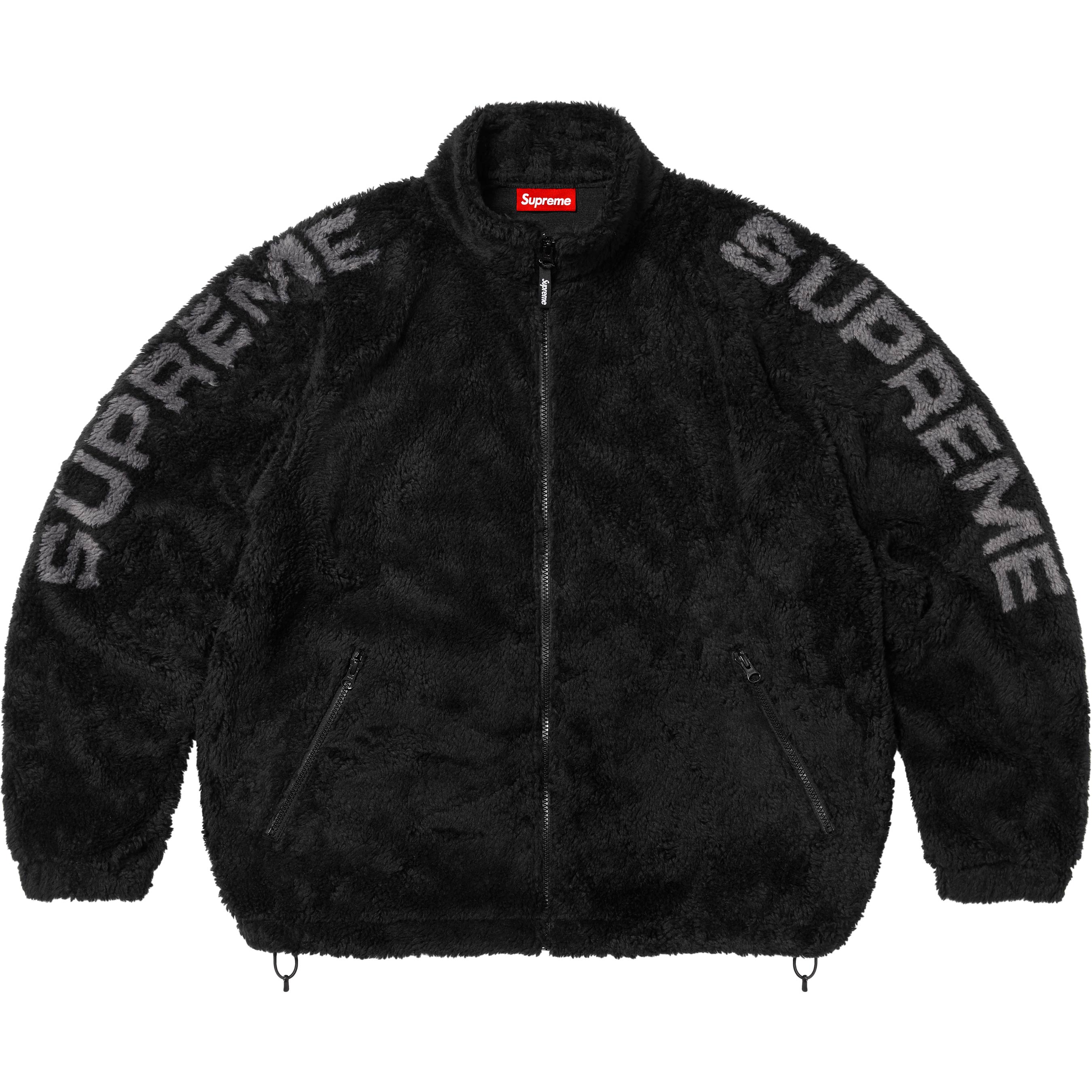 Shoulder Logo Fleece Jacket